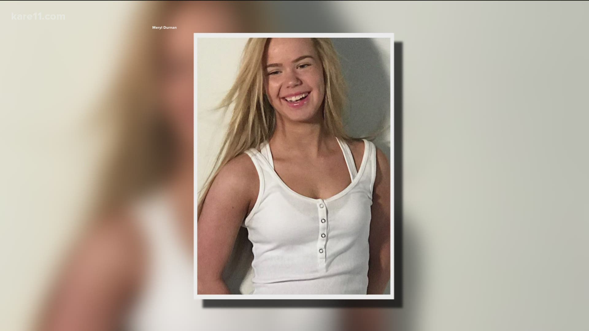 A Colorado TV station reports that 18-year-old Kendra Durnan of Buffalo was hit while standing on the shoulder of I-25 near Denver