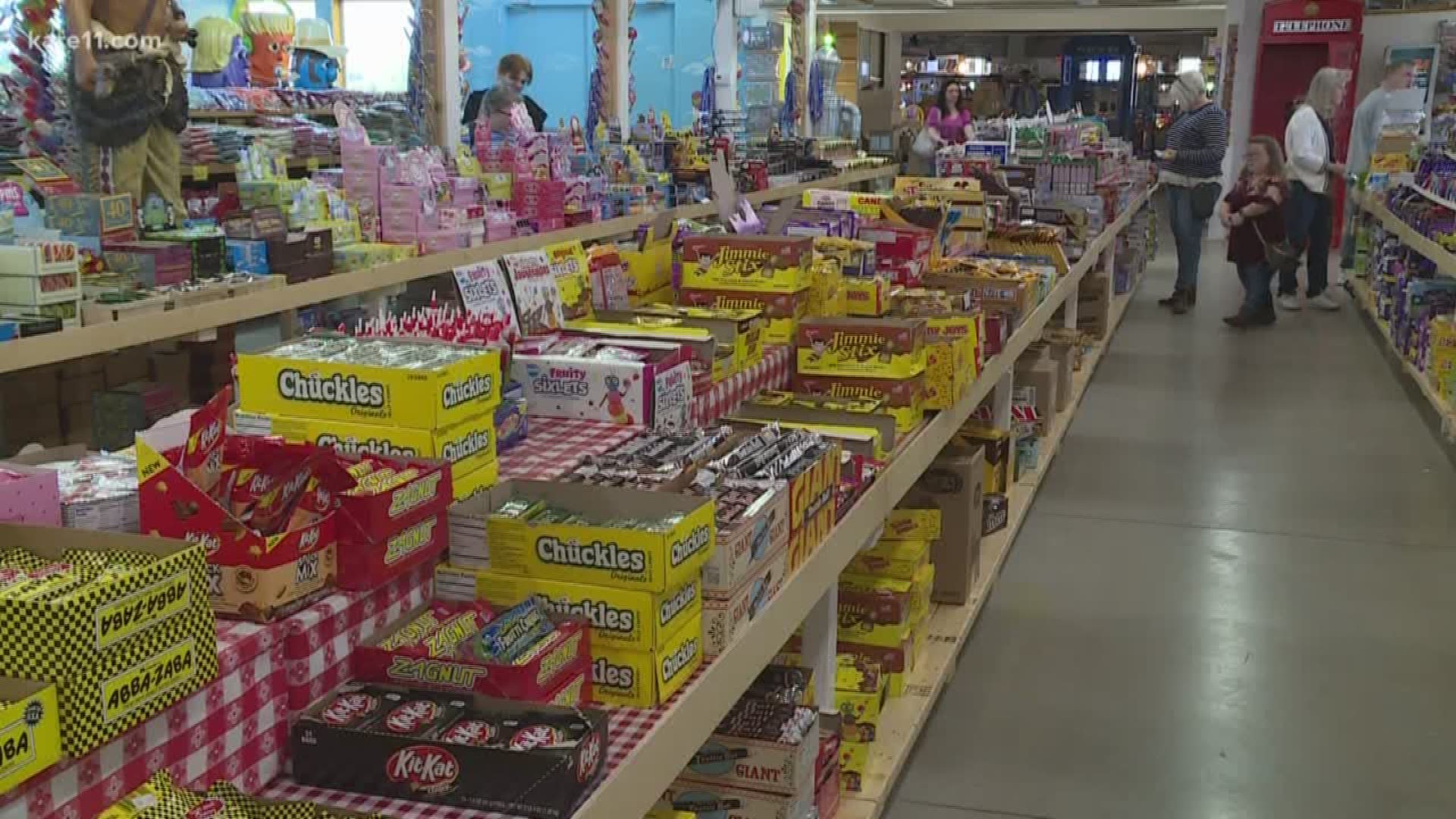 Let the sugar rush begin. Minnesota's Largest Candy Store opened its doors for the new season of sweets.