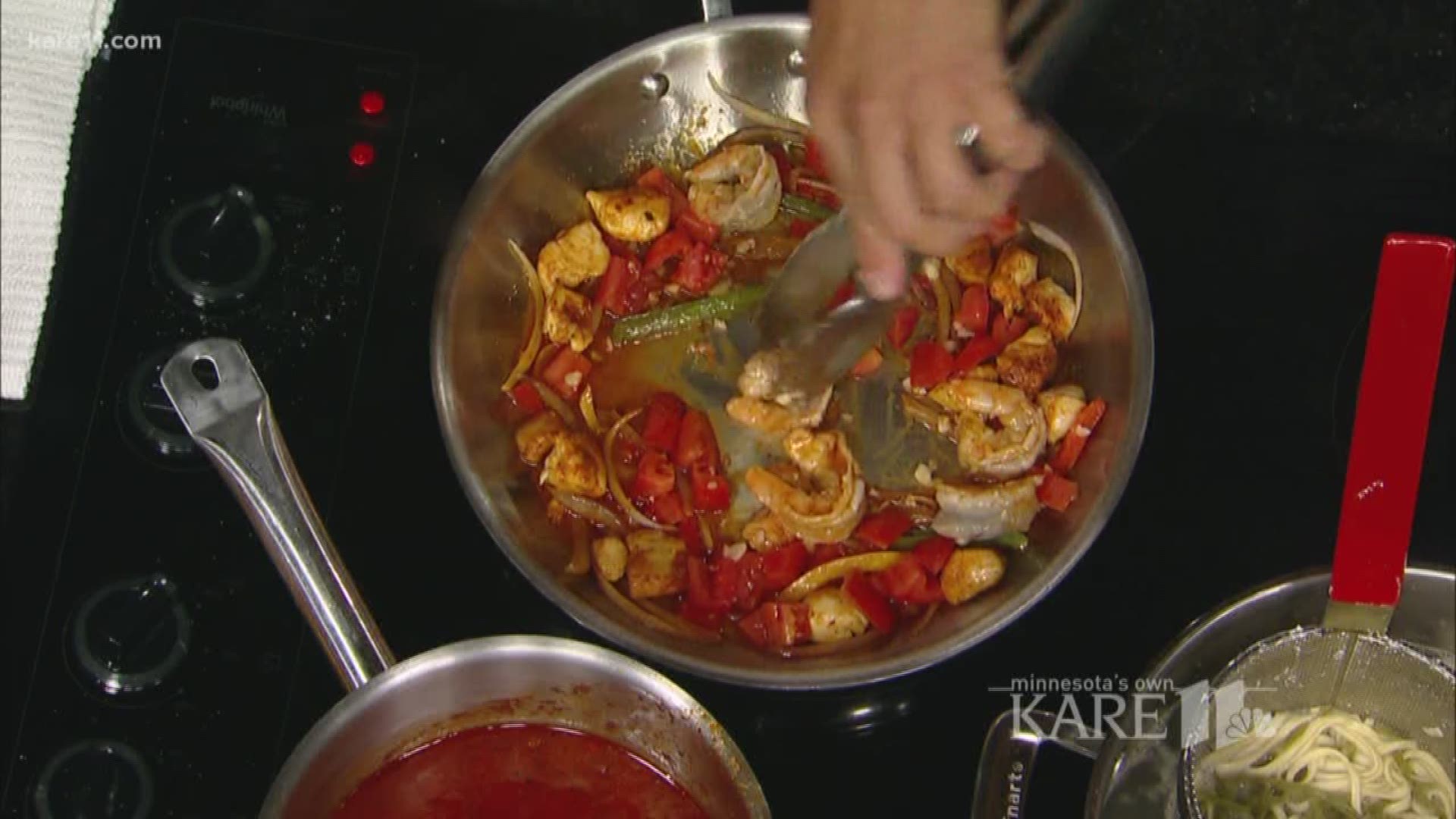 The Cheesecake Factory is opening a location at Ridgedale Center in Minnetonka on Tuesday, Oct. 17 at 11 a.m. Chef Brandon Hefty joined us on KARE 11 News at 4 to discuss the new restaurant and prepare The Cheesecake Factory's signature Cajun Jambalaya Pa