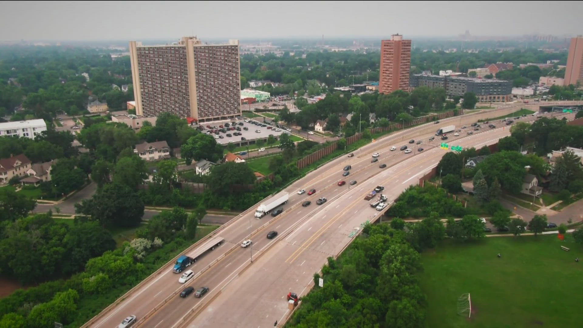 The Minnesota Department of Transportation is closing part of the interstate to work on construction.