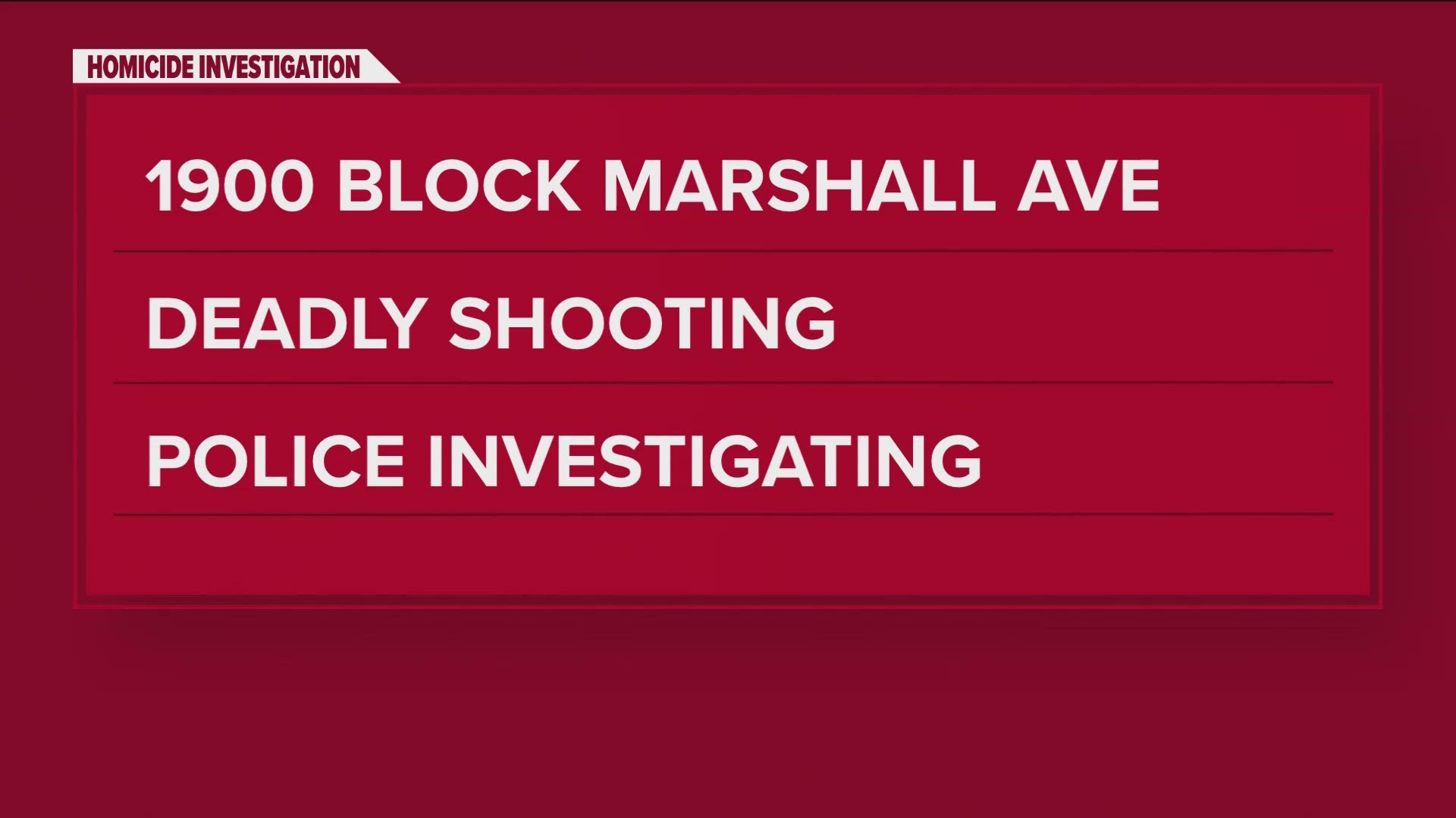 According to the St. Paul Police Department, officers were called to an apartment on the 1900 block of Marshall Avenue just after 2 p.m. Monday.