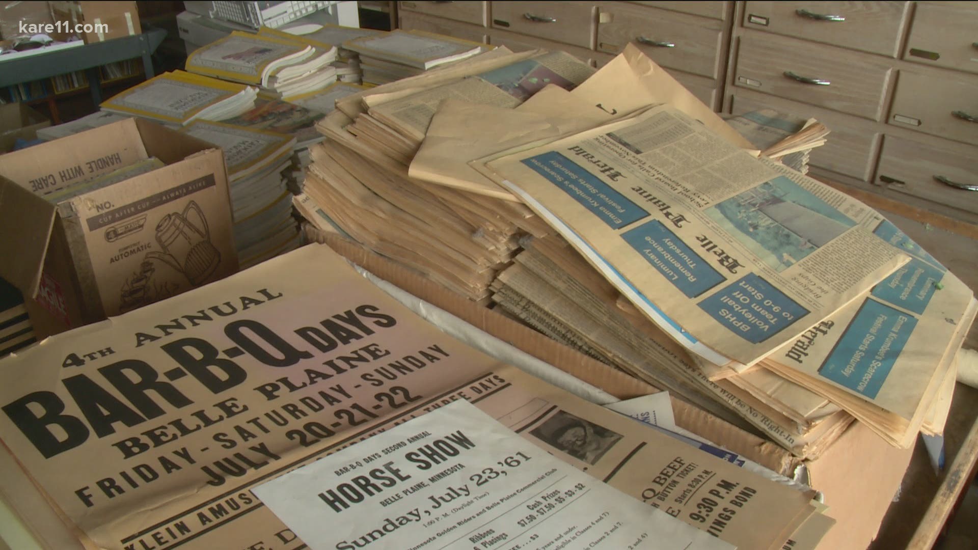 Learn how Minnesota's oldest family-owned newspaper is preserving community history by sharing the news from a bygone era.