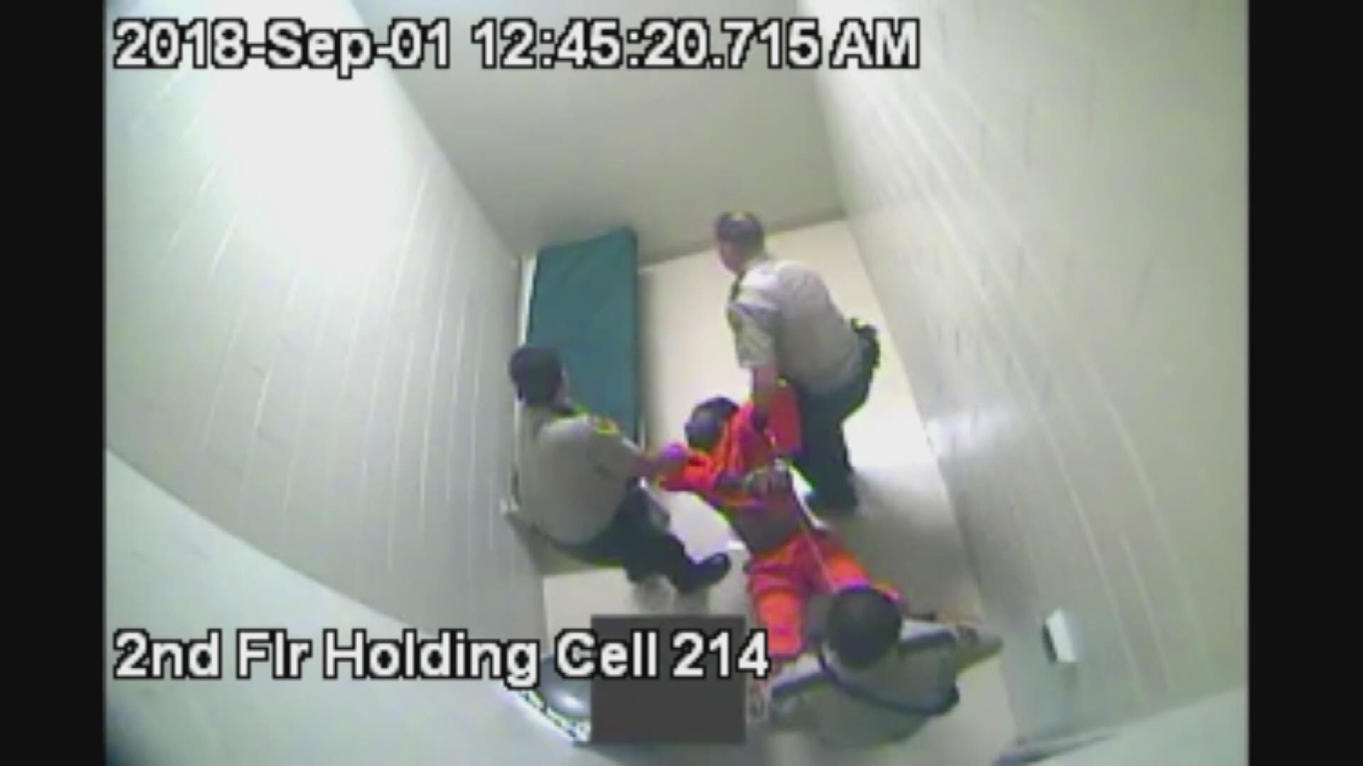 Sept. 1 - Sherrell carried back to his cell
