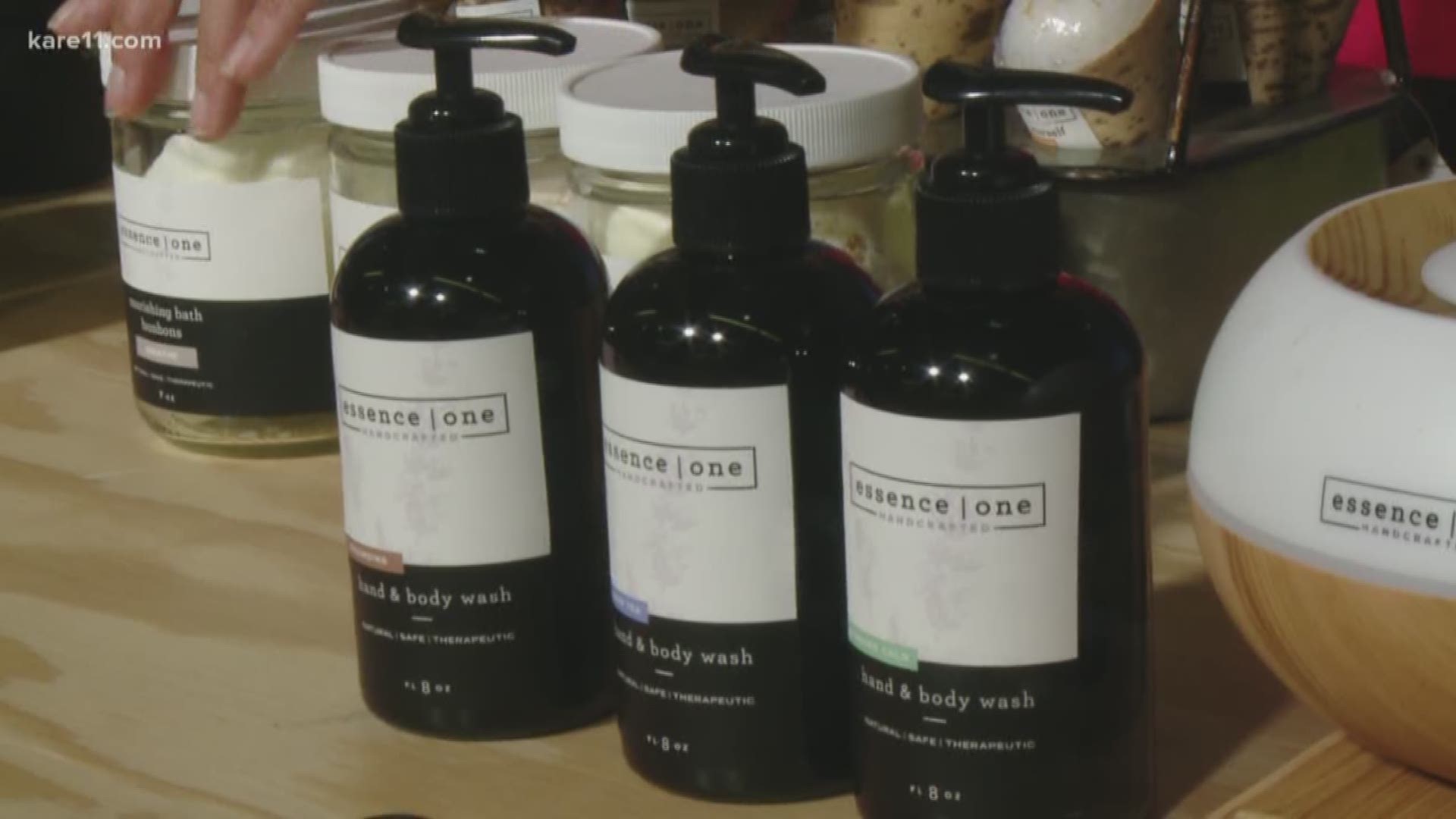 A local company, Essence One, offers aromatherapy while working to raise mental health awareness. https://kare11.tv/2N67EJQ