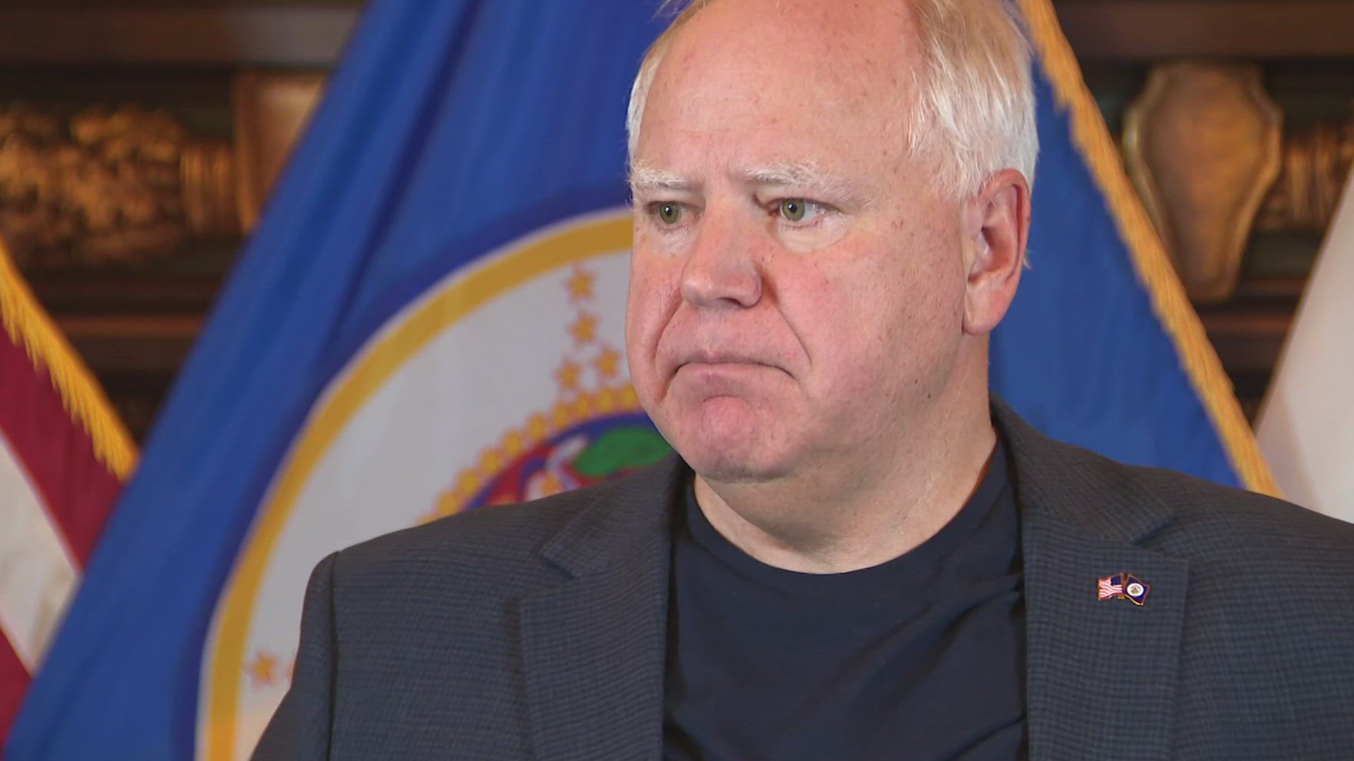 The governor met with a group of DFL lawmakers Tuesday over a recent exodus of school resource officers, saying it's a matter of explaining the law, not changing it.