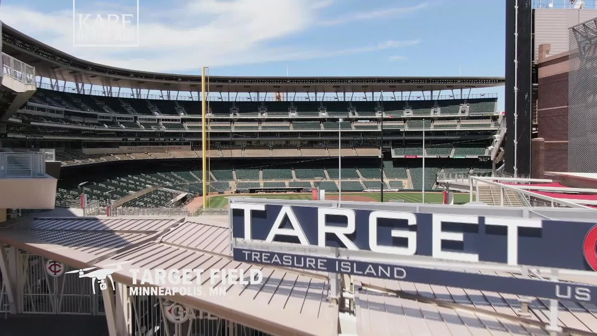 Our summer drone series takes you above Target Field, one of the coziest and most unique ballparks in Major League Baseball.