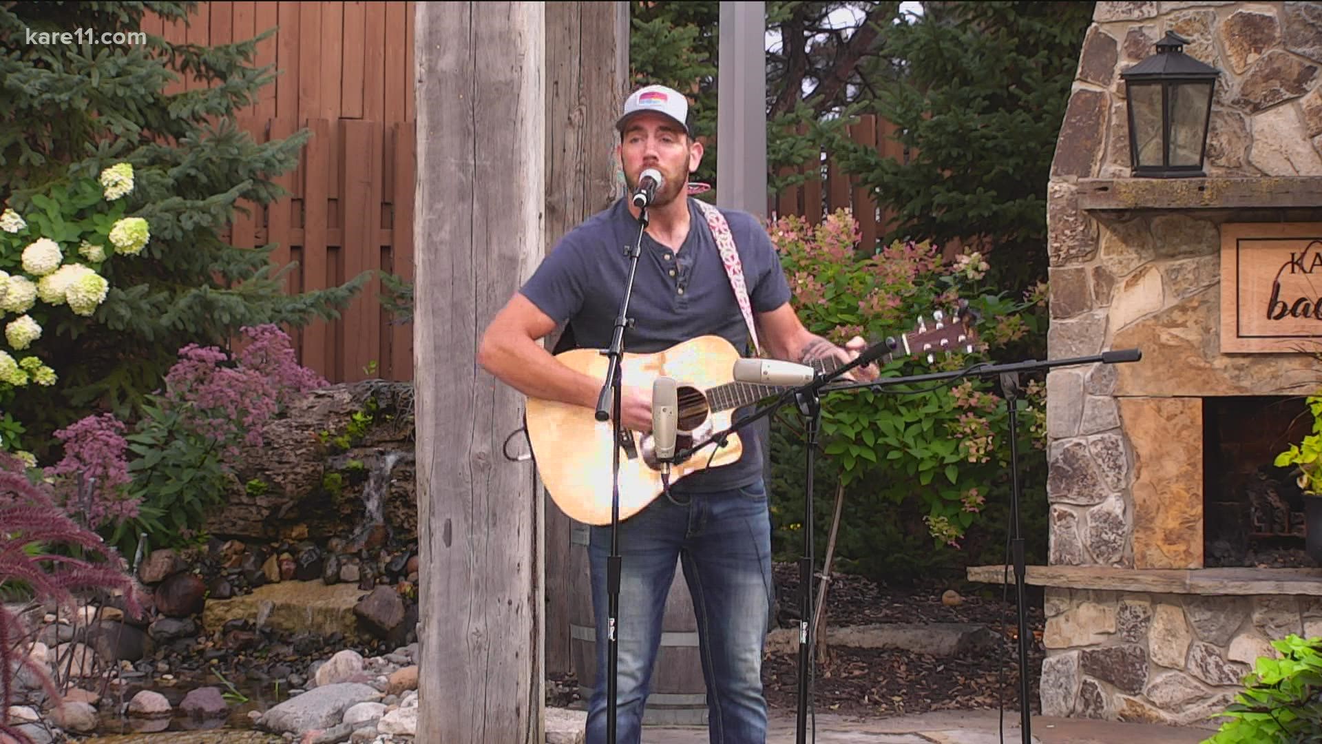 The county-music star joined KARE 11 Sunrise ahead of his upcoming performance at WE Fest.