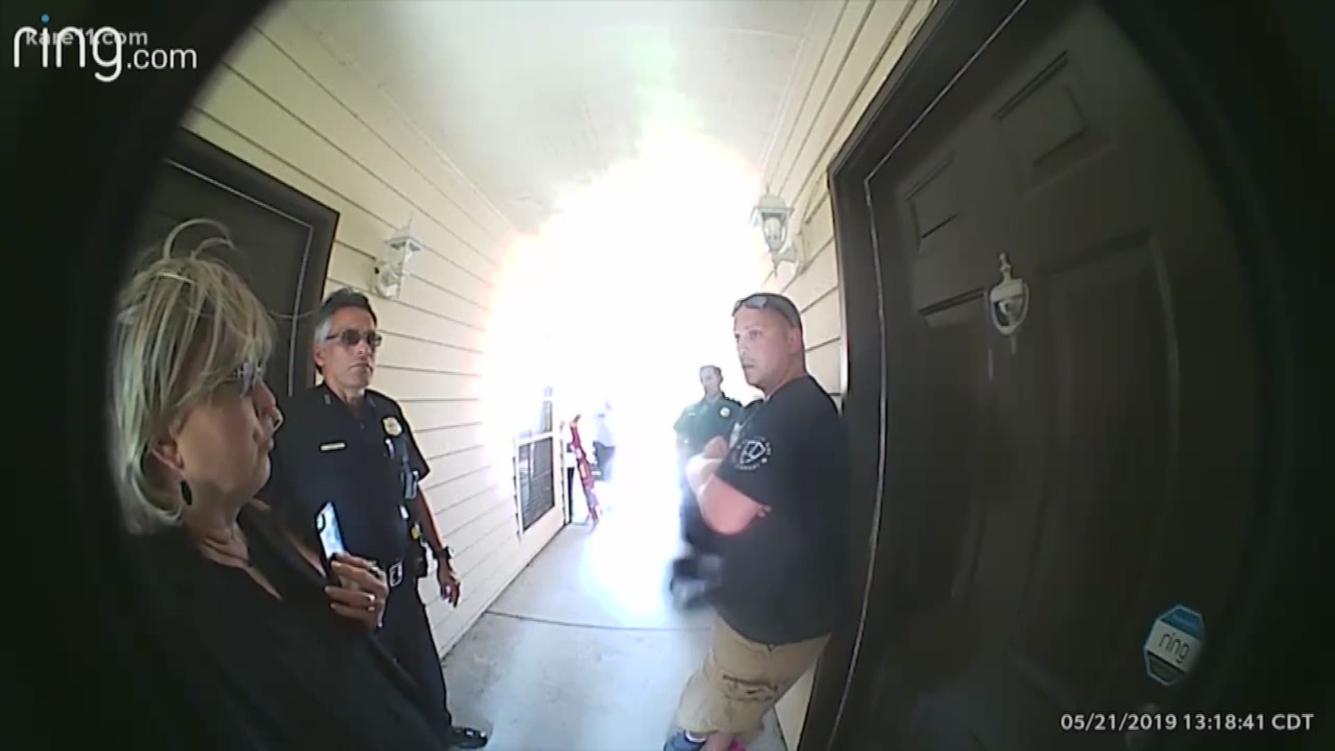 A Houston veteran set up a Ring doorbell outside his apartment to help ease anxiety related to PTSD, but his apartment complex says he can't keep the video device up. https://kare11.tv/2wfMSgN