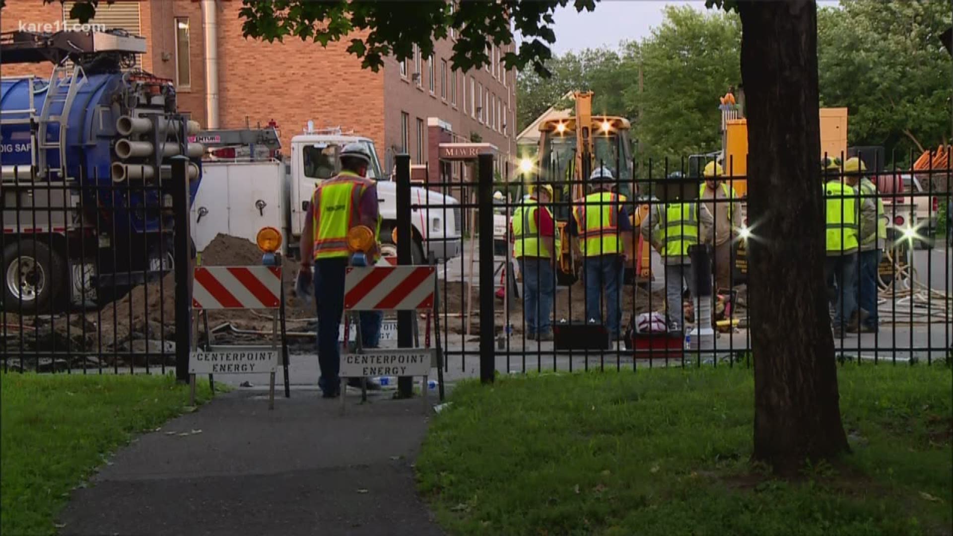 Multiple people were evacuated from an apartment building Thursday night after a gas leak was discovered in the 2300 block of 15th Ave. S. https://kare11.tv/2Y5COqV