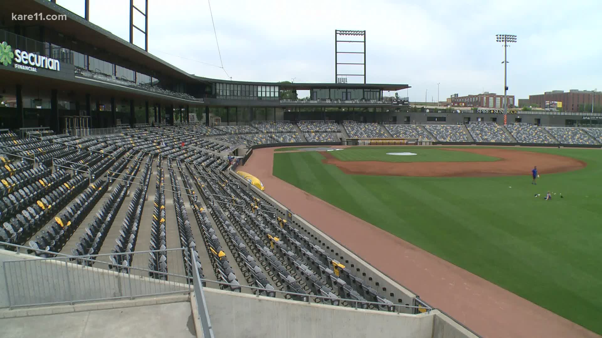 The stands may be empty but fans are still getting a taste of baseball. CHS Field has opened a Pop-Up Cafe, open seven days a week from 11 a.m. to 2 p.m.