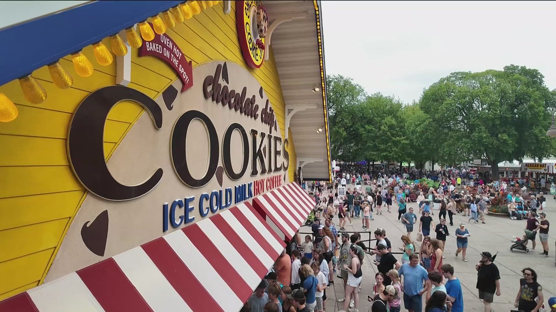 After USA Today recently named the Minnesota State Fair the best in the country, KARE 11 photojournalist Jason Steussy checked in with fairgoers about the list.