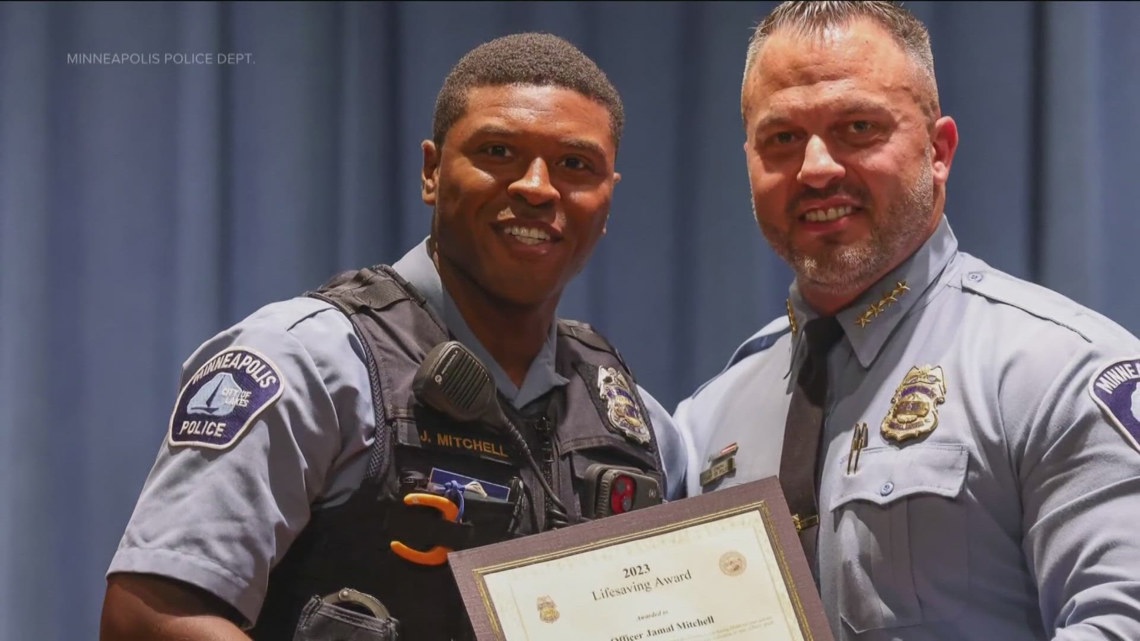 Street in Minneapolis renamed for fallen officer Jamal Mitchell