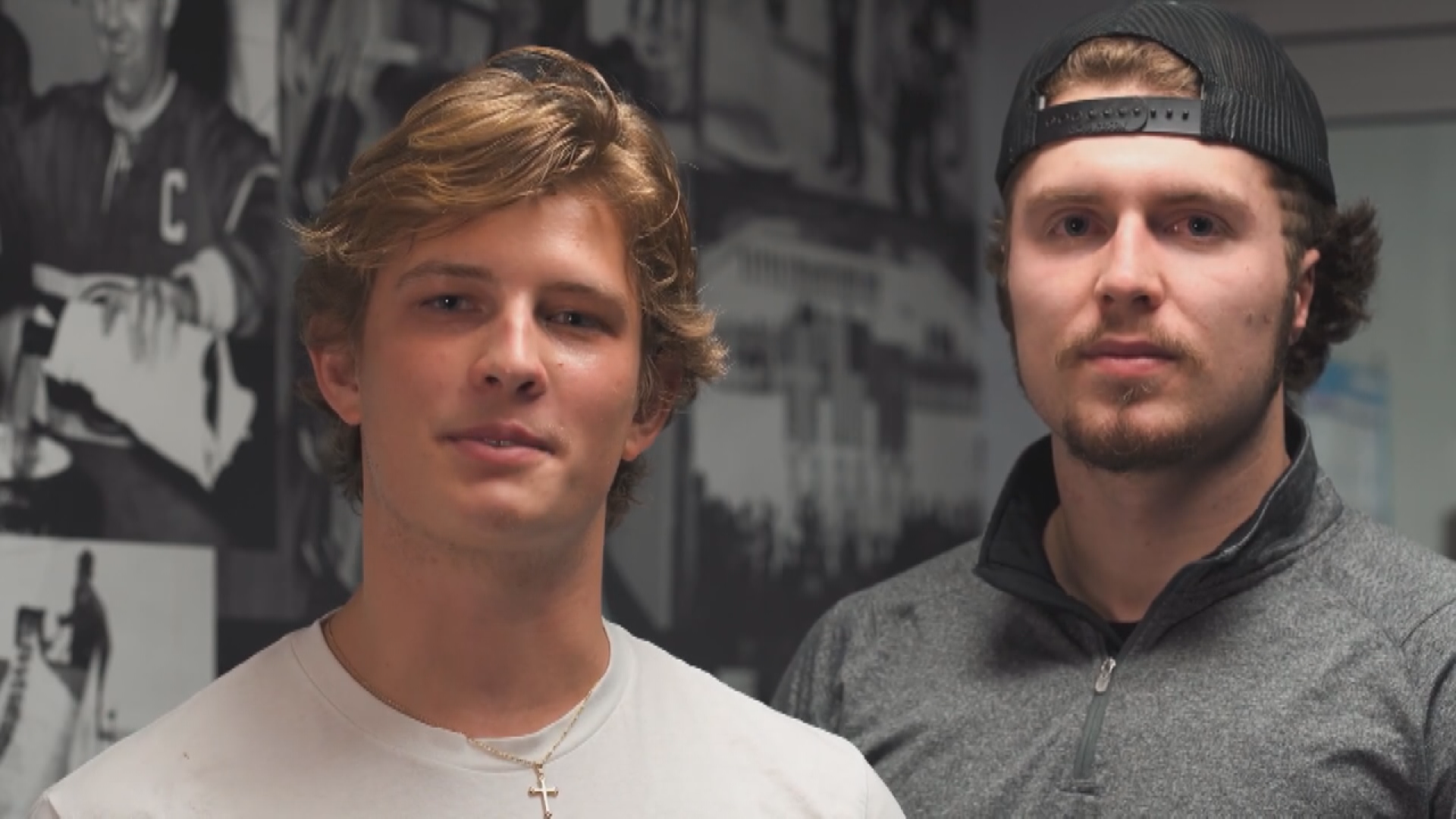 Connor Bizal and Adam Zukowski recently launched "Fellowship of Hockey Advancement," a free online mentorship program for high school and junior hockey players.