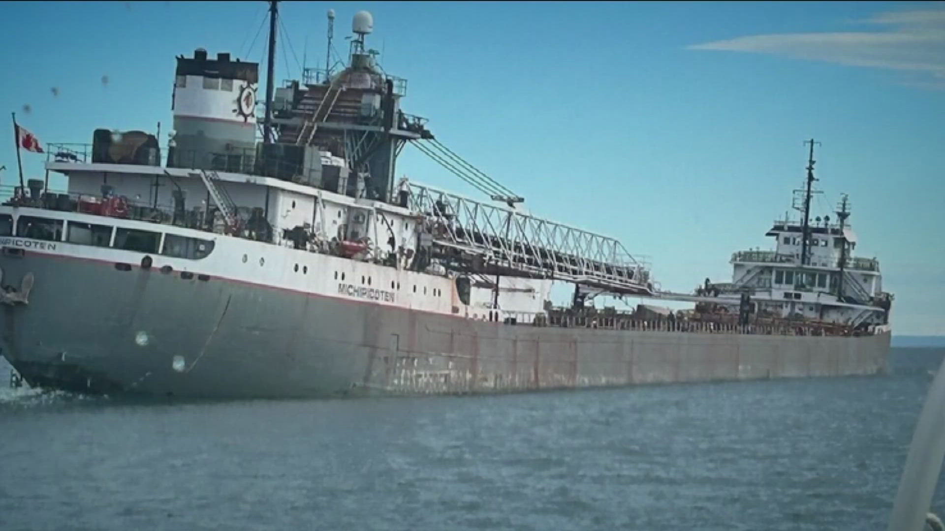 Saturday morning, officials said half of the ship's 22-person crew was removed for safety as the vessel headed to a nearby port for repairs.