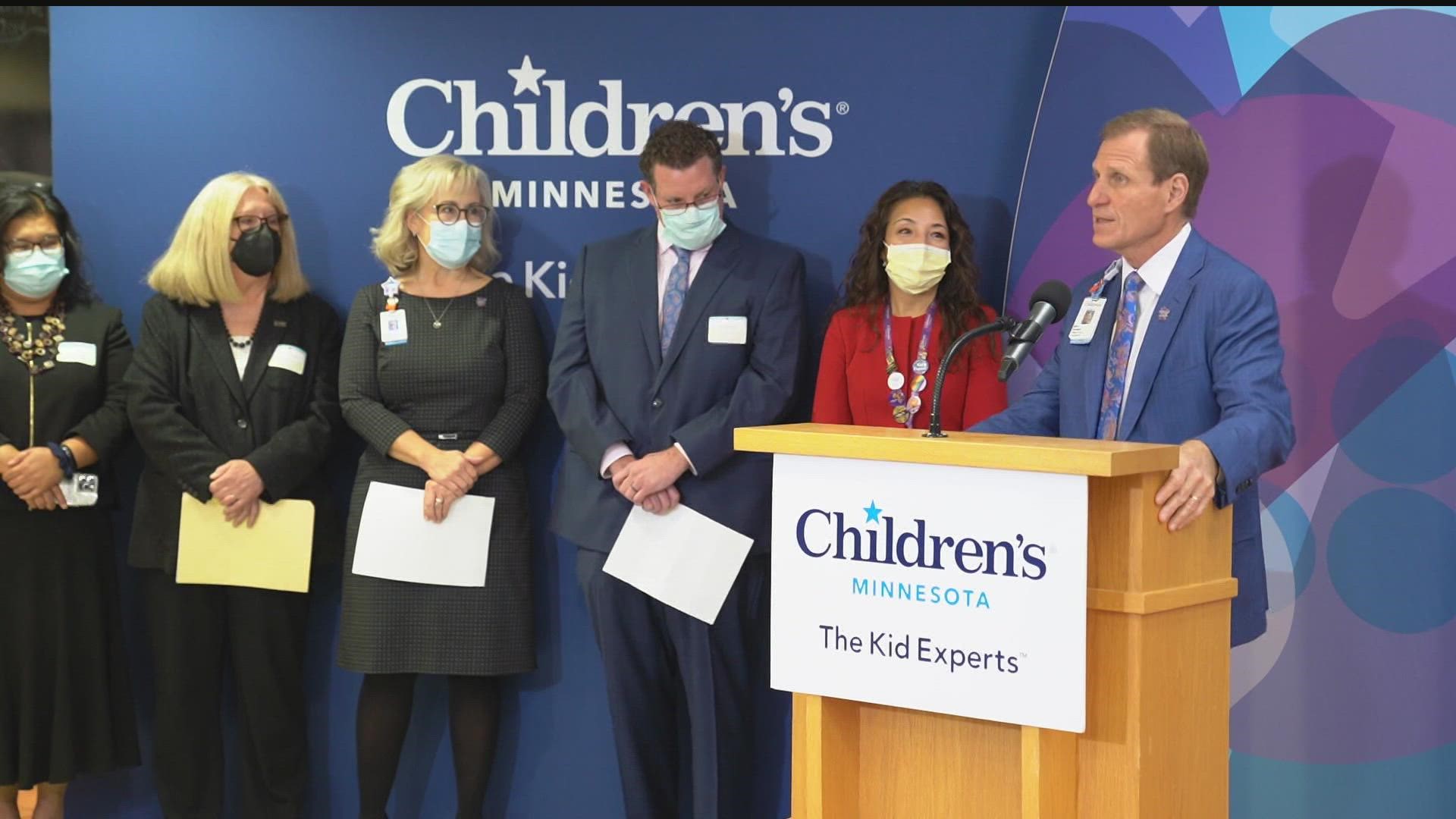 Children's Minnesota opens mental health unit to meet surge in demand