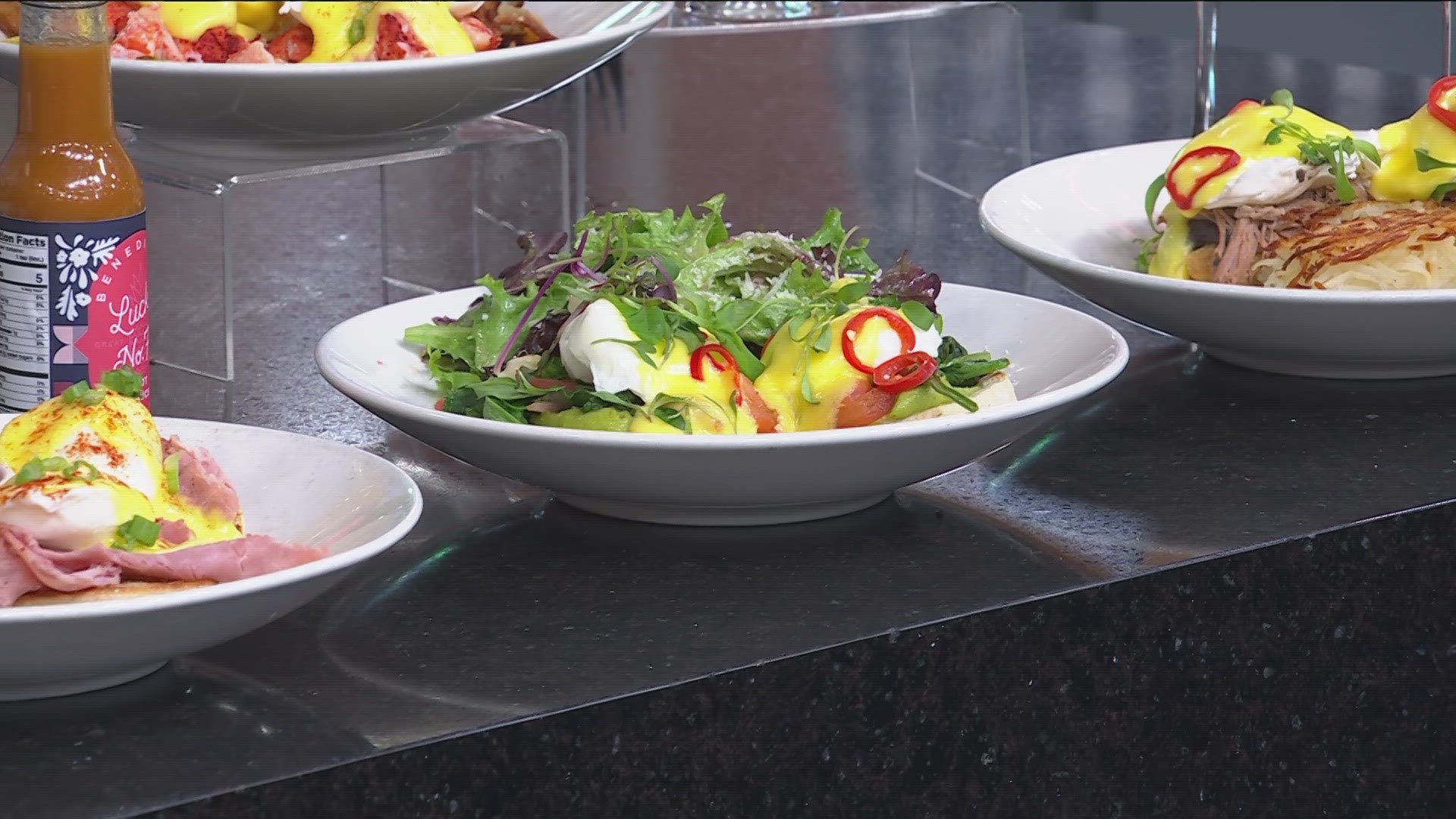 Benedict's Executive Chef Mike Rakun joined KARE 11 Saturday to cook up a popular breakfast dish from his restaurant in Wayzata.