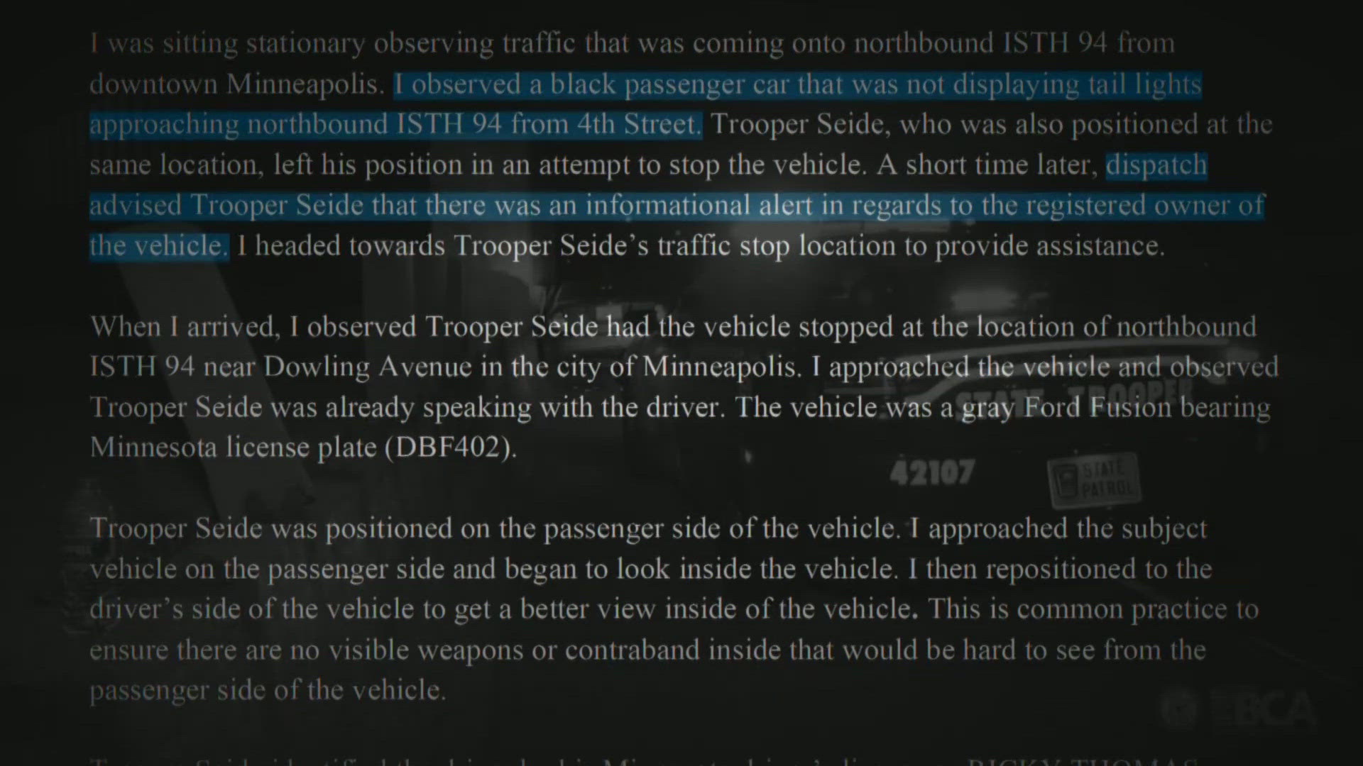 KARE11 has obtained hundreds of newly unsealed documents in the case of Trooper Ryan Londregan, who shot and killed Ricky Cobb when Cobb tried to flee a traffic stop