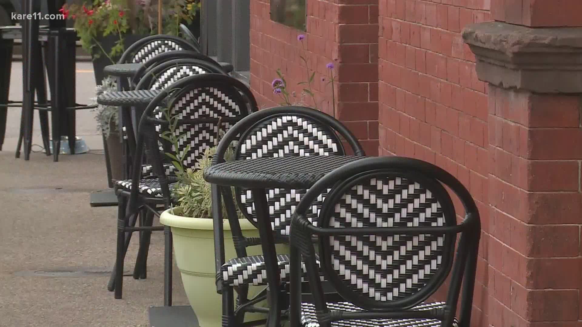 St. Paul's citywide order to allow outdoor service for restaurants has been extended .