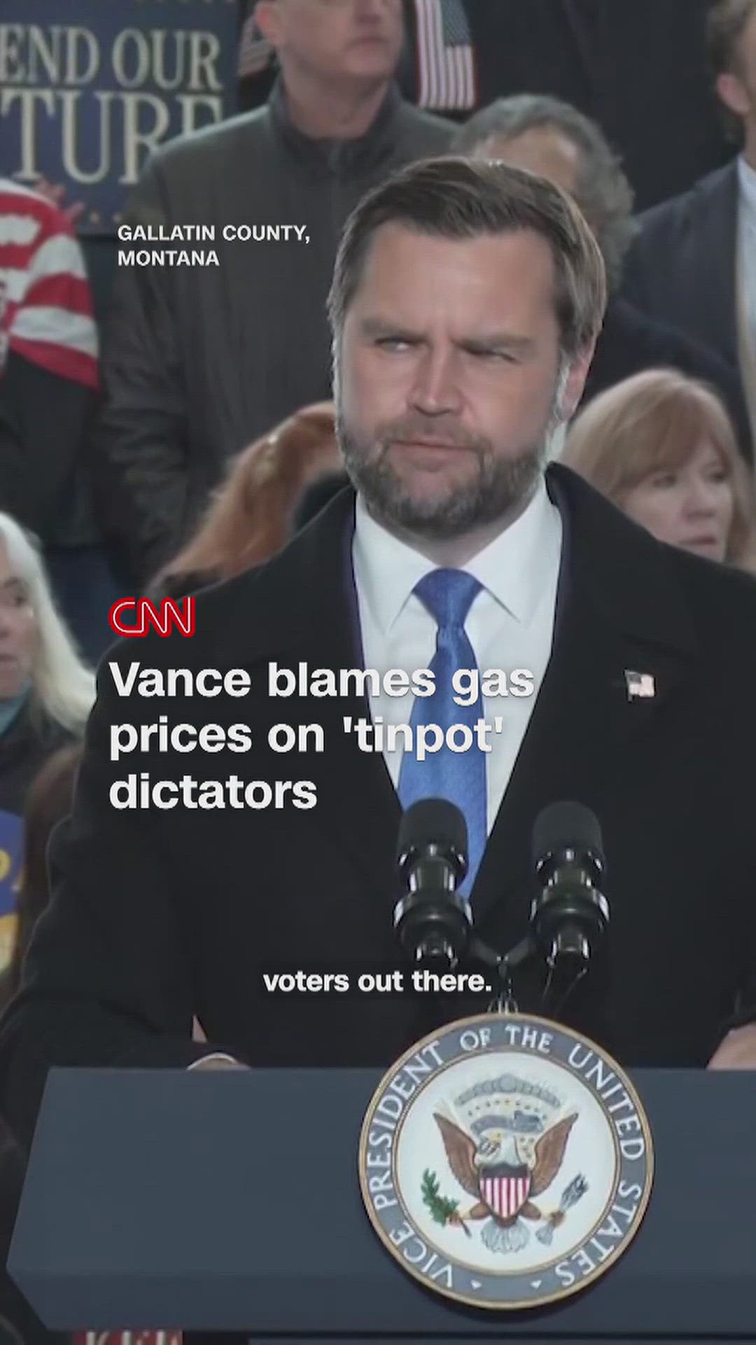 Vance blames gas prices on 'tinpot' dictators | kare11.com