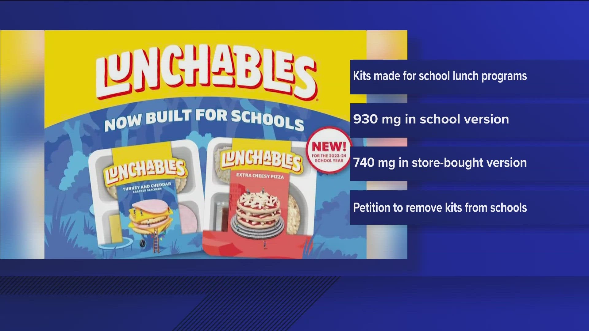 The watchdog group, Consumer Reports, is warning about two versions of the kits that were made specifically to be part of school lunch programs.