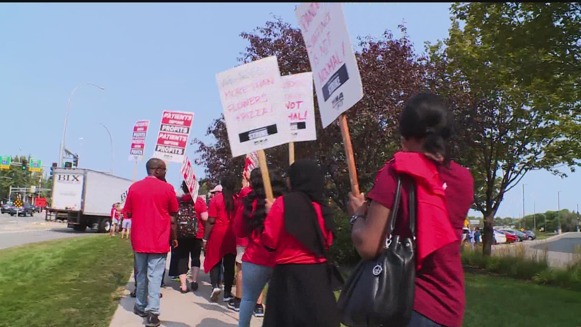 About 15,000 nurses went on strike for three days recently to fight for better security, higher pay and more staff.