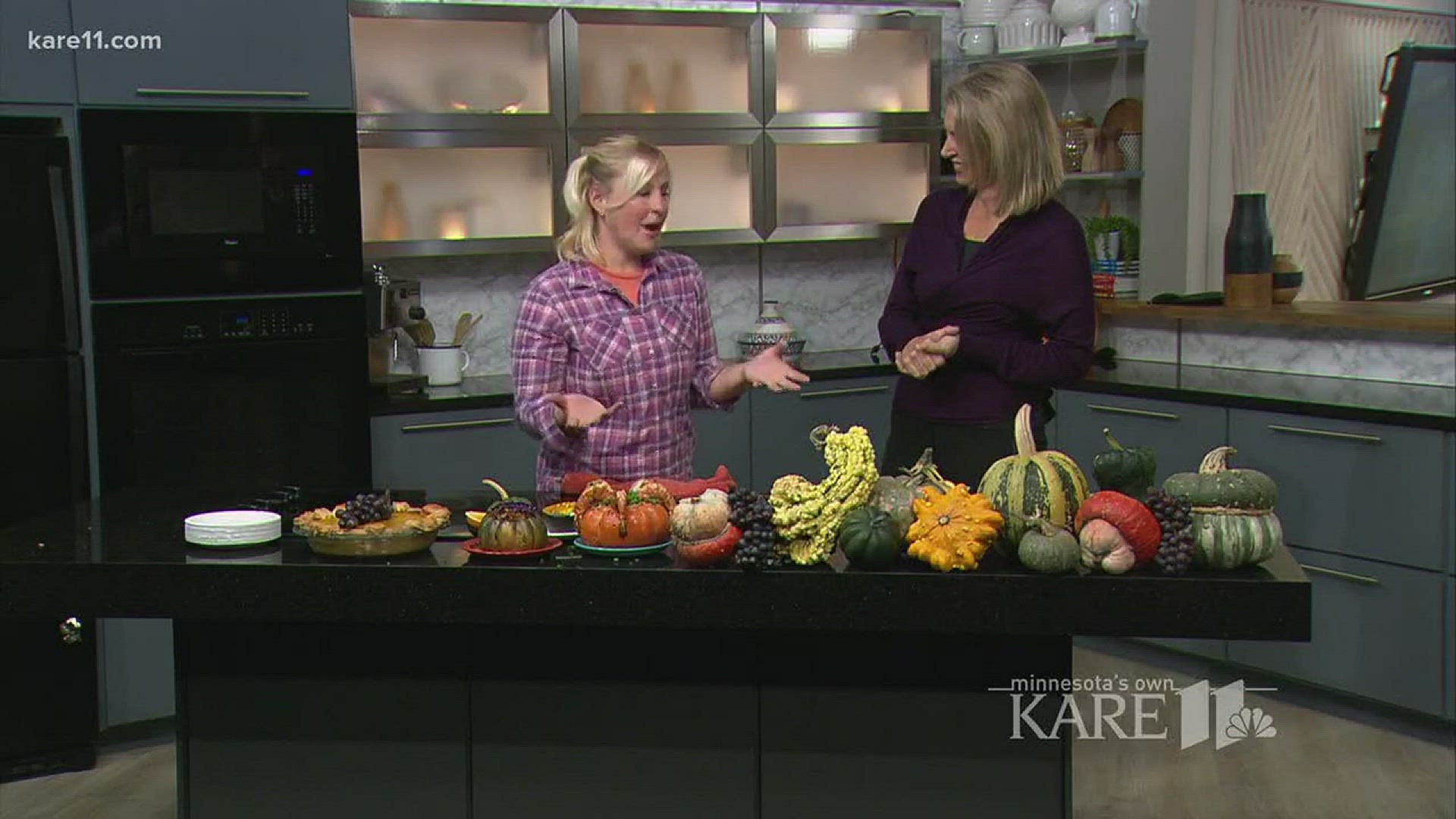 MN Landscape Arboretum shows us recipes for fun fall food.