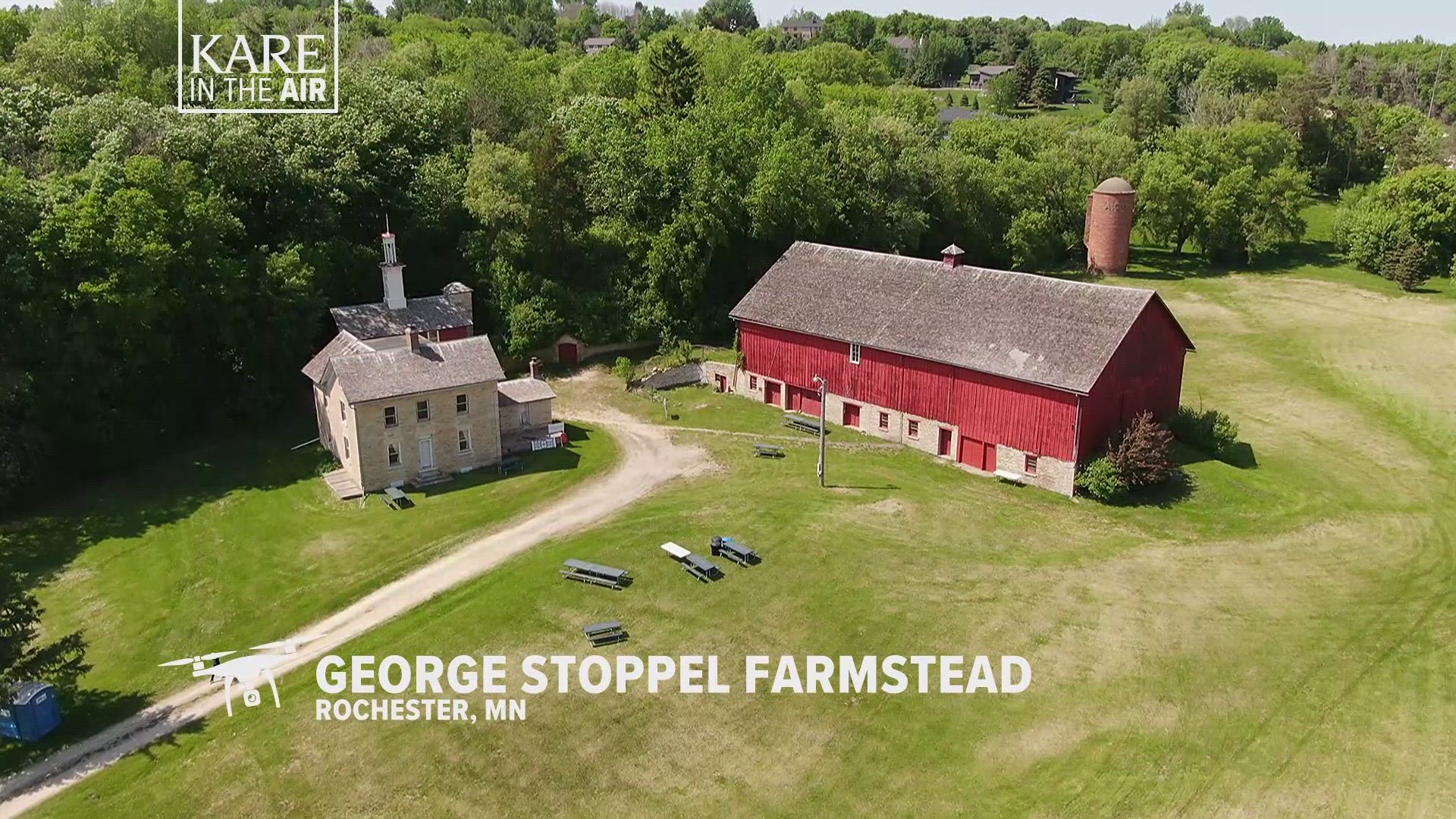 KARE in the Air: Historic Stoppel Farmstead in Rochester | kare11.com