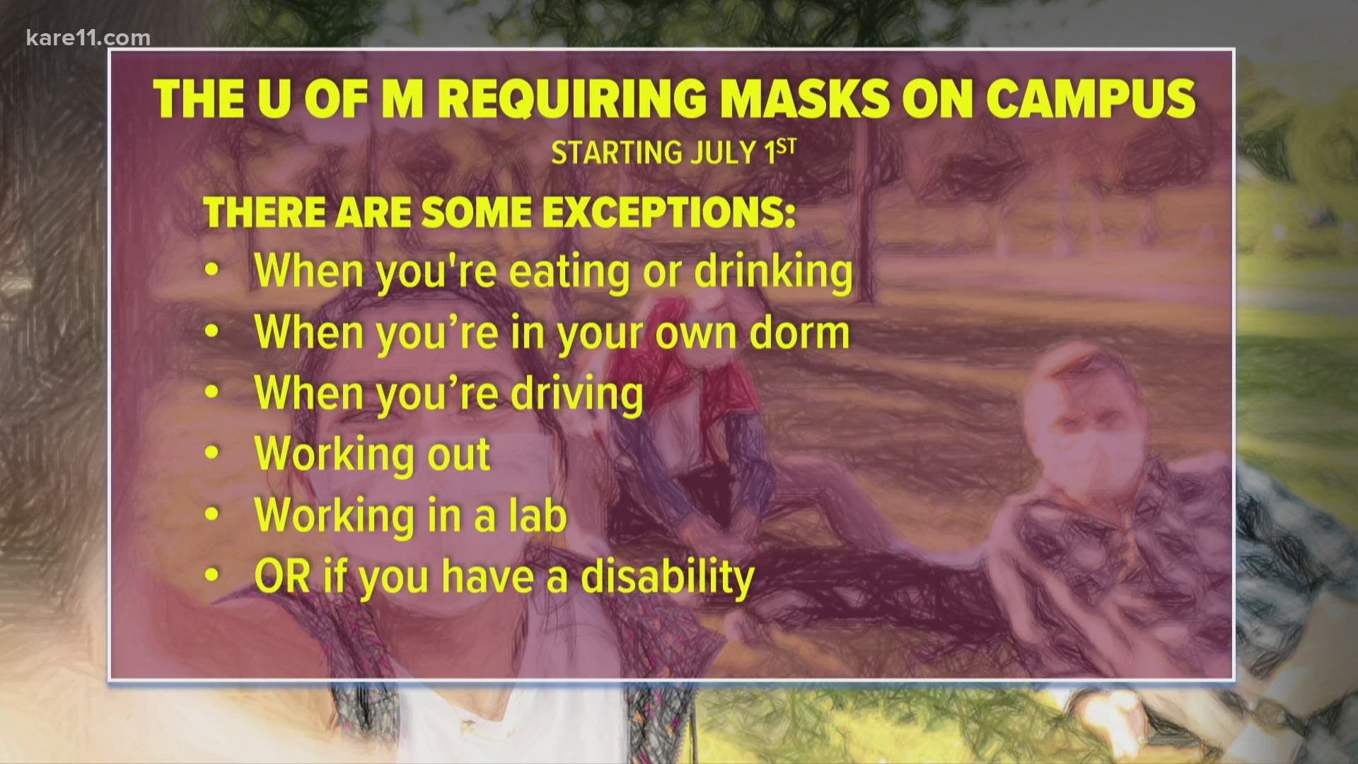 The U of M will require all students and staff returning this fall to wear face masks in public indoor spaces, and several communities may follow suit.