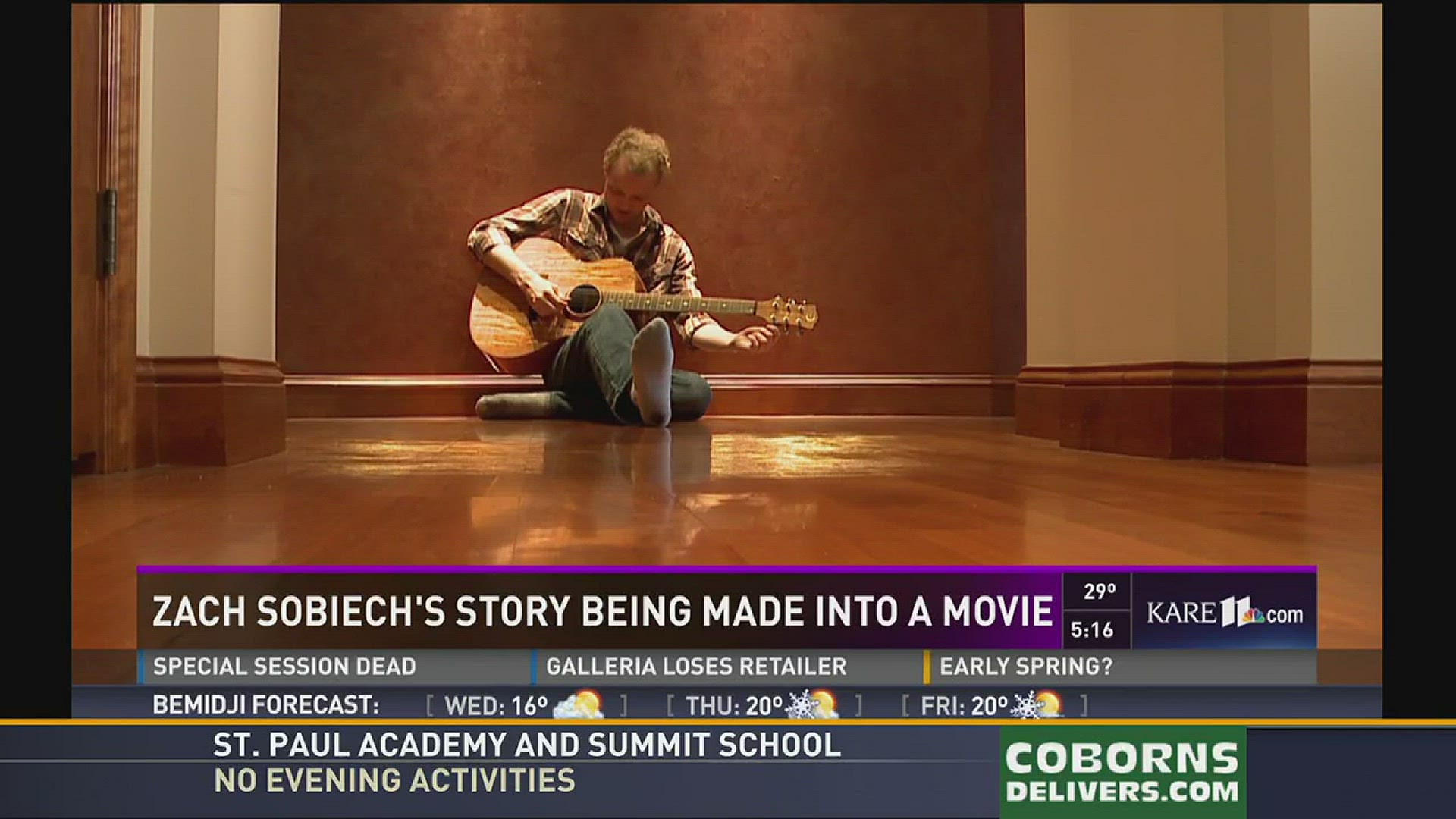 Zach Sobiech's story being made into a movie