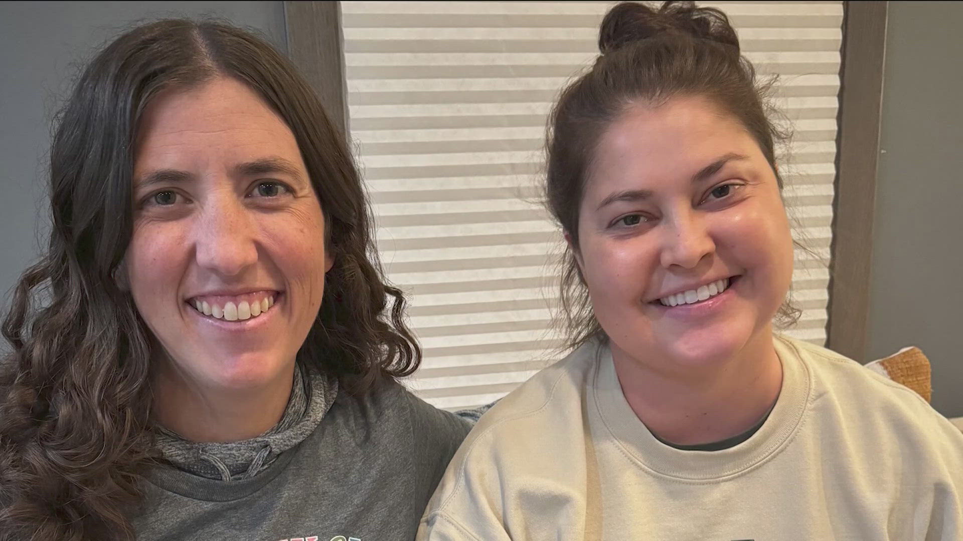 Megan Barrowclough donated a kidney to her childhood best friend Regina Bence at Mayo Clinic.