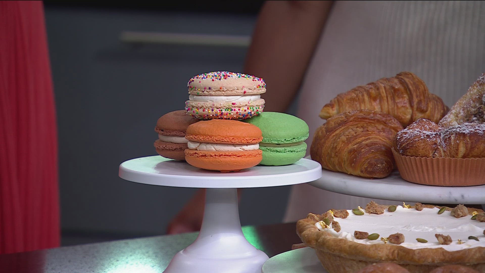 Pastry Chef Katie Elsing joined KARE 11 News at Noon to show off some of her favorite sweet treats.