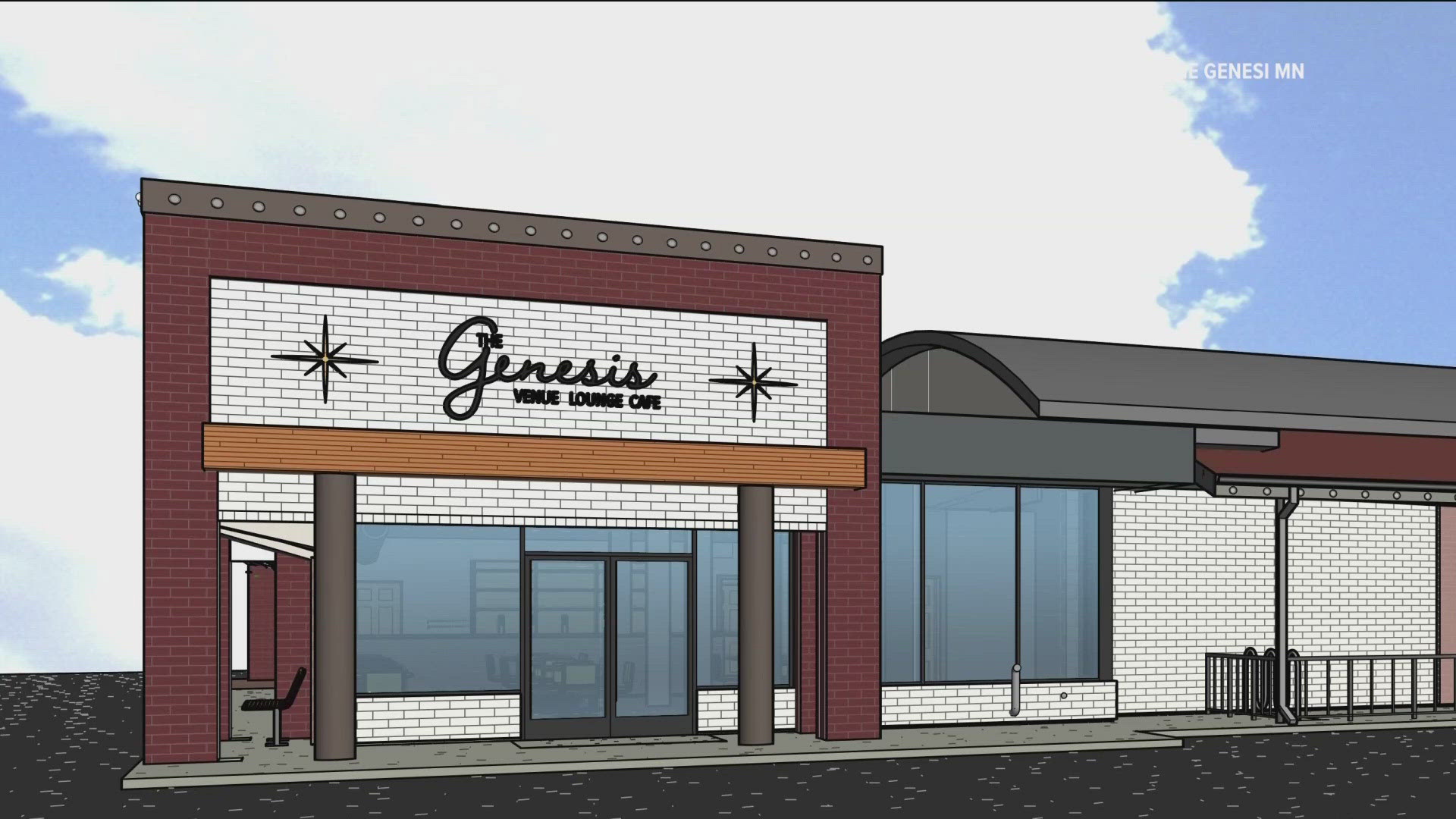 The space includes an event venue, cafe and adult daycare services. 