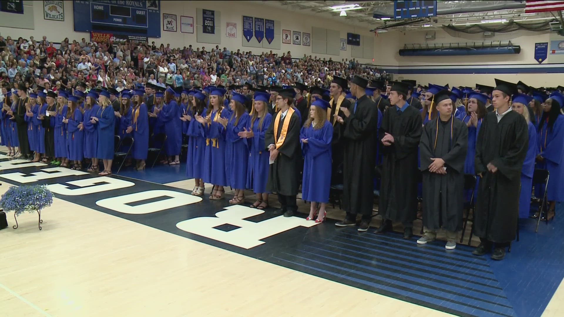 State statistics released Thursday put the four-year graduation rate at 83.3%, or 58,293 students who earned their diploma last year.