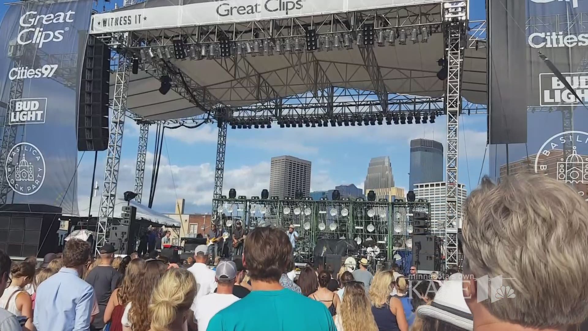 KARE 11 compiled a few favorite smartphone clips from night one of Basilica Block Party with The Roosevelts, Andrew McMahon in the Wilderness and Brandi Carlile.