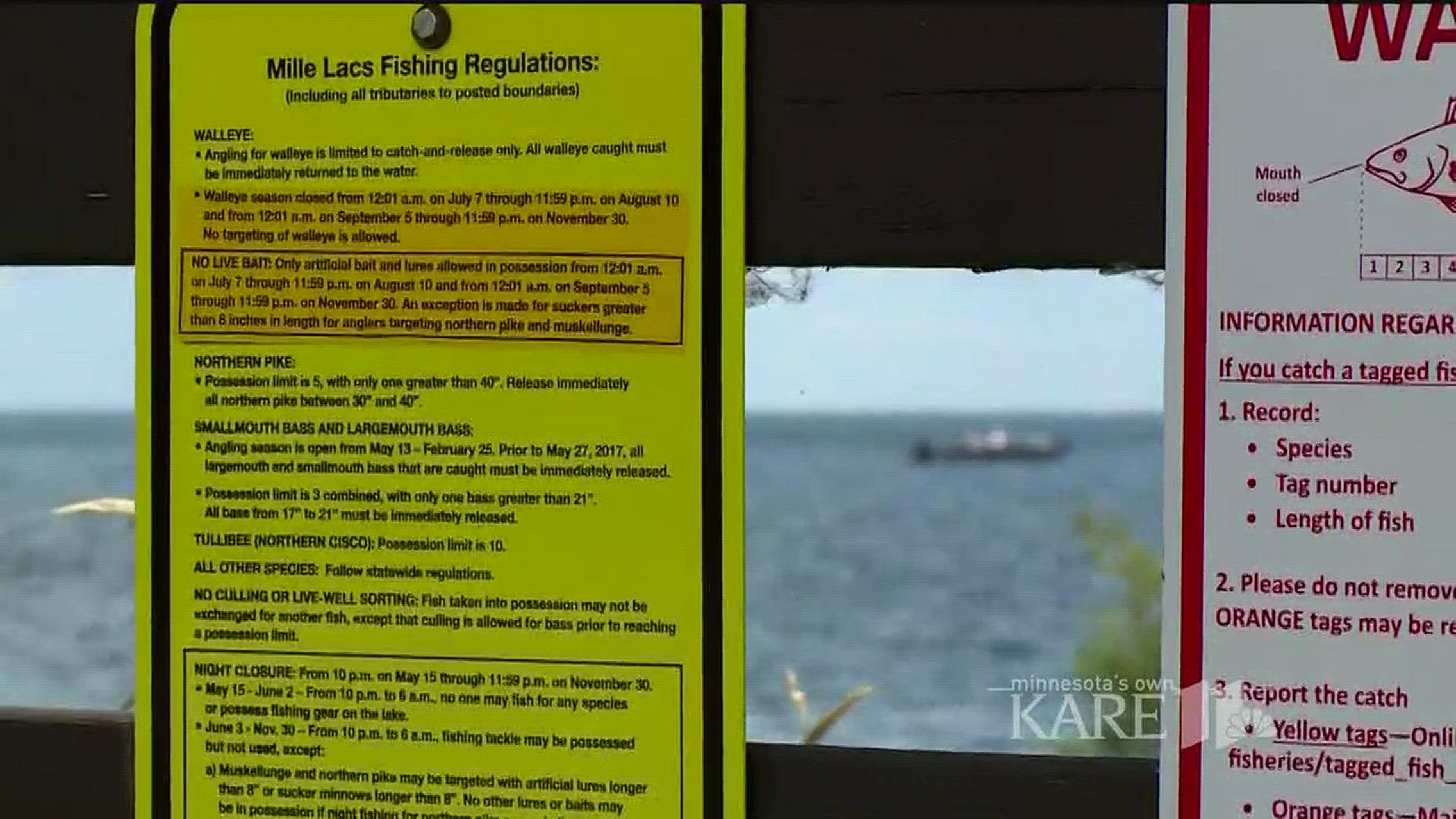 Anglers can once again catch-and-release walleye on Lake Mille Lacs. http://kare11.tv/2vMCMoY