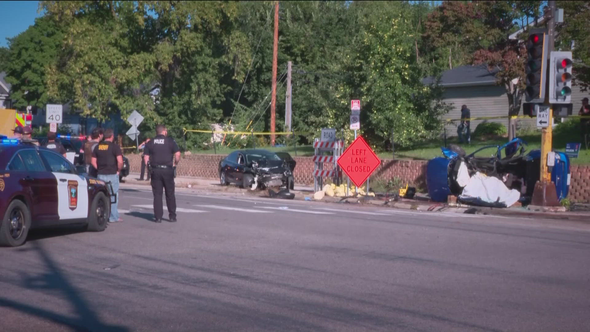 Edward Tiki Arrington of St. Paul was charged as he remains hospitalized following the crash, which killed two 25-year-old women from Minneapolis.