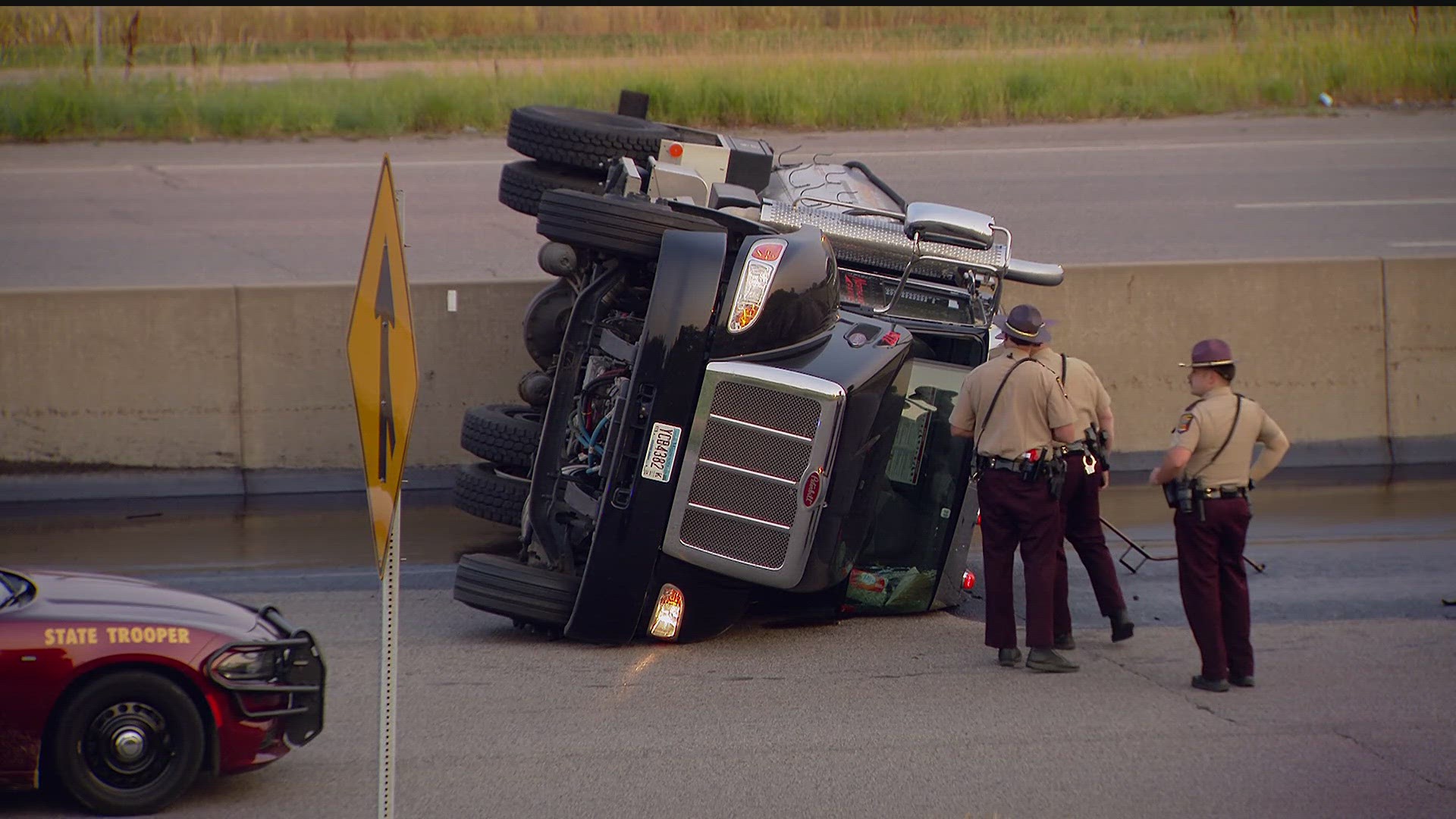 As of Tuesday morning, the highway is reopened.