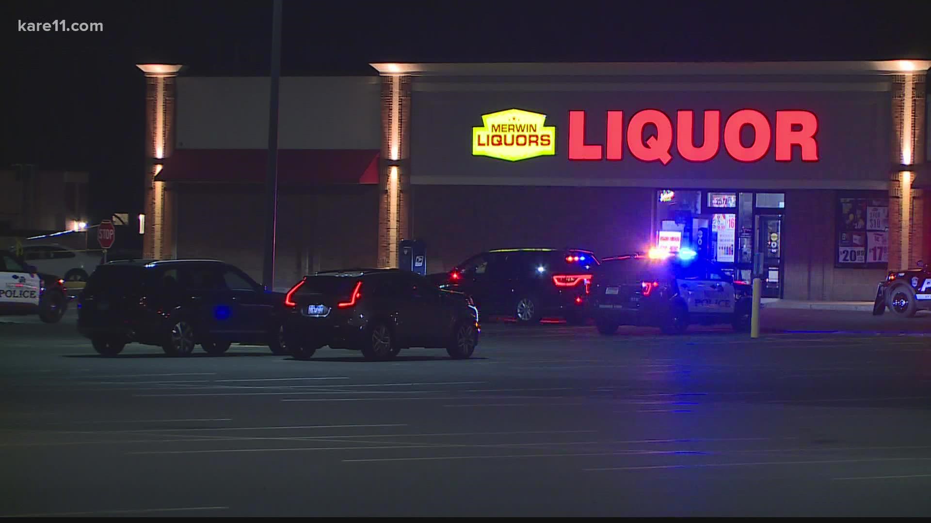 Multiple officers fired their weapons in a liquor store while "confronting" the suspect.