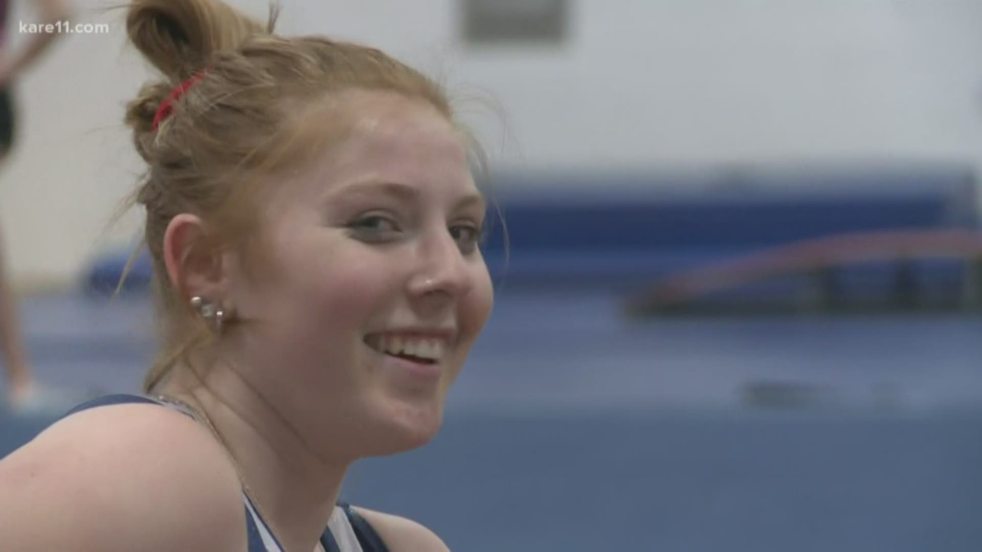 Green competed with a club gymnastics team closer to the Twin Cities but wanted a change and a chance to be among her peers in her senior year.