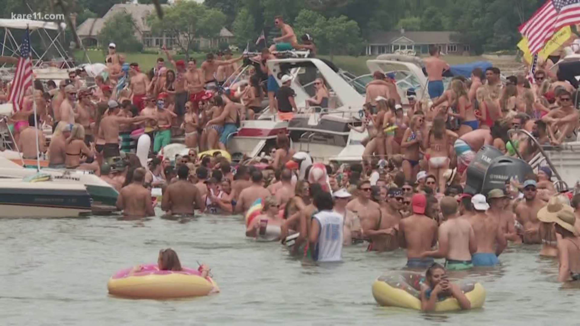 Disease detectives at Hennepin County and MN Dept. of Health haven't been able to determine the exact pathogen that sickened at least 172 people who partied at Big Island in Lake Minnetonka July 4. It was most likely a water-borne illness caused by someone who was already sick when he or she arrived. The contaminated was more potent because so many revelers were concentrated in a tight area.