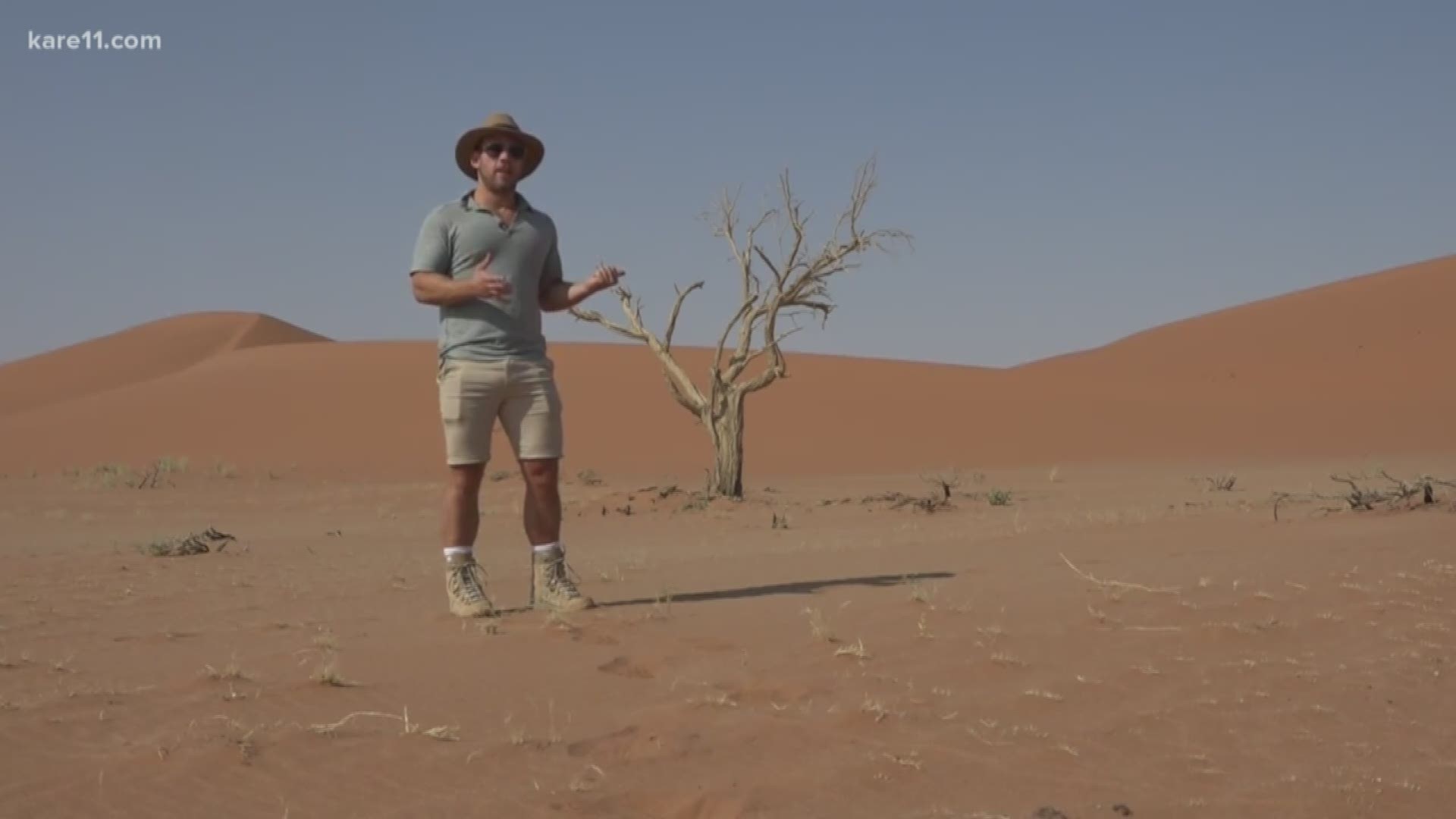 Watch some highlights of Sven Sundgaard's time in Namibia.