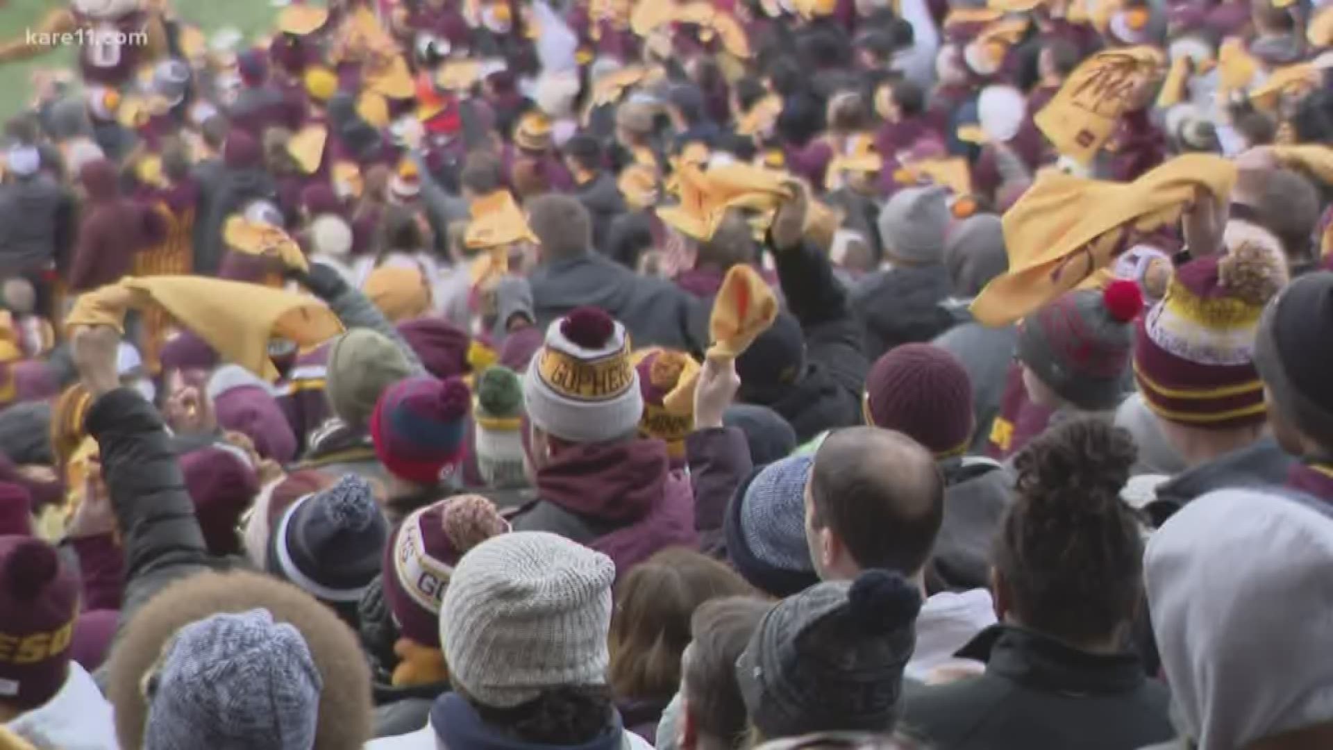 An upset at TCF Bank Stadium as the Gophers top Penn State 31 to 26!