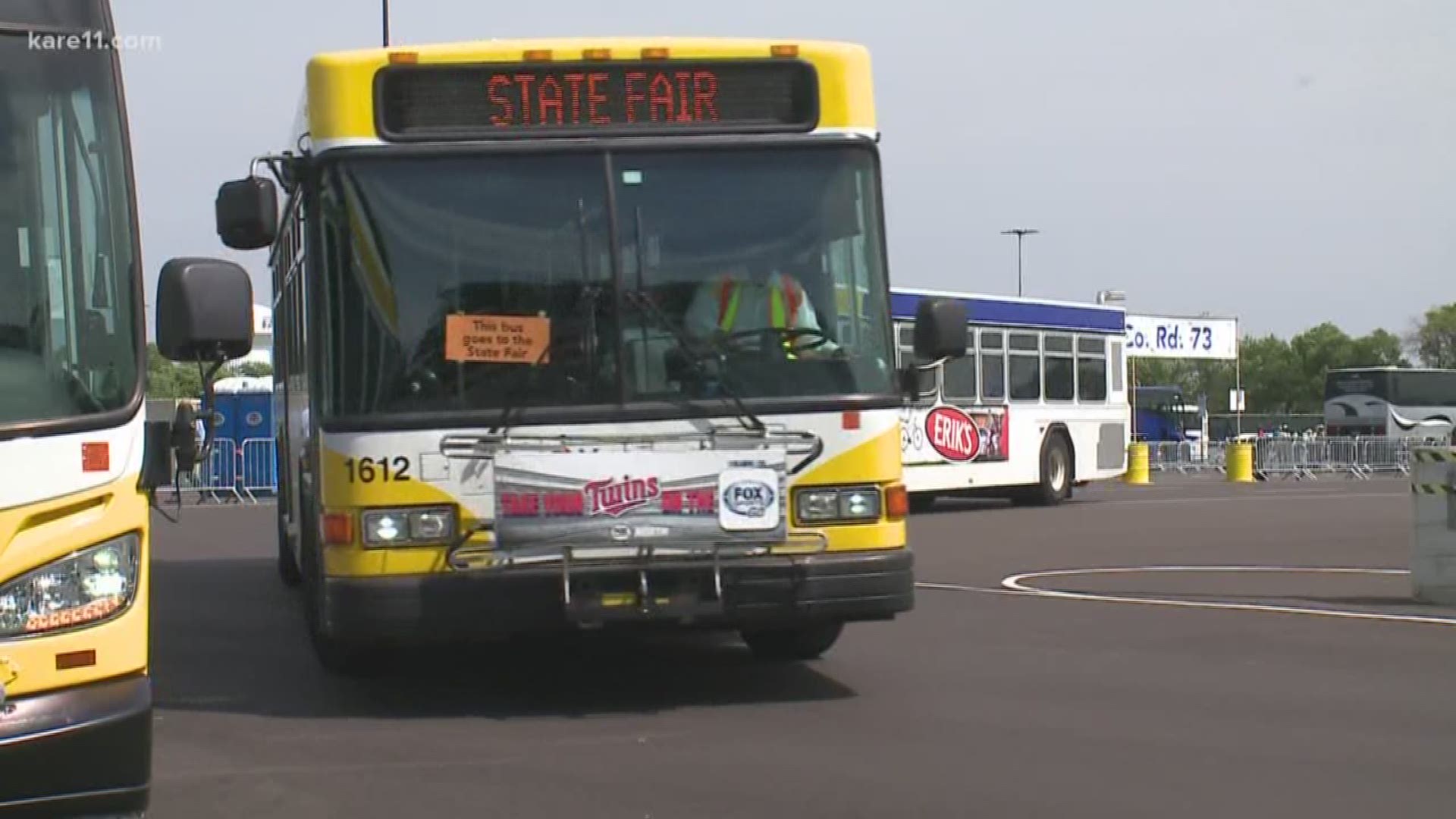 Some changes are coming to the State Fair public transportation options, due to the Metro Transit driver shortage. https://kare11.tv/2BvXrBW