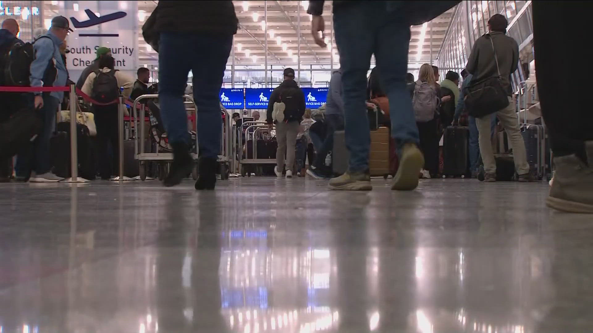 At Minneapolis-St. Paul Intl. Airport, officials say Wednesday and Sunday will be the two busiest days.