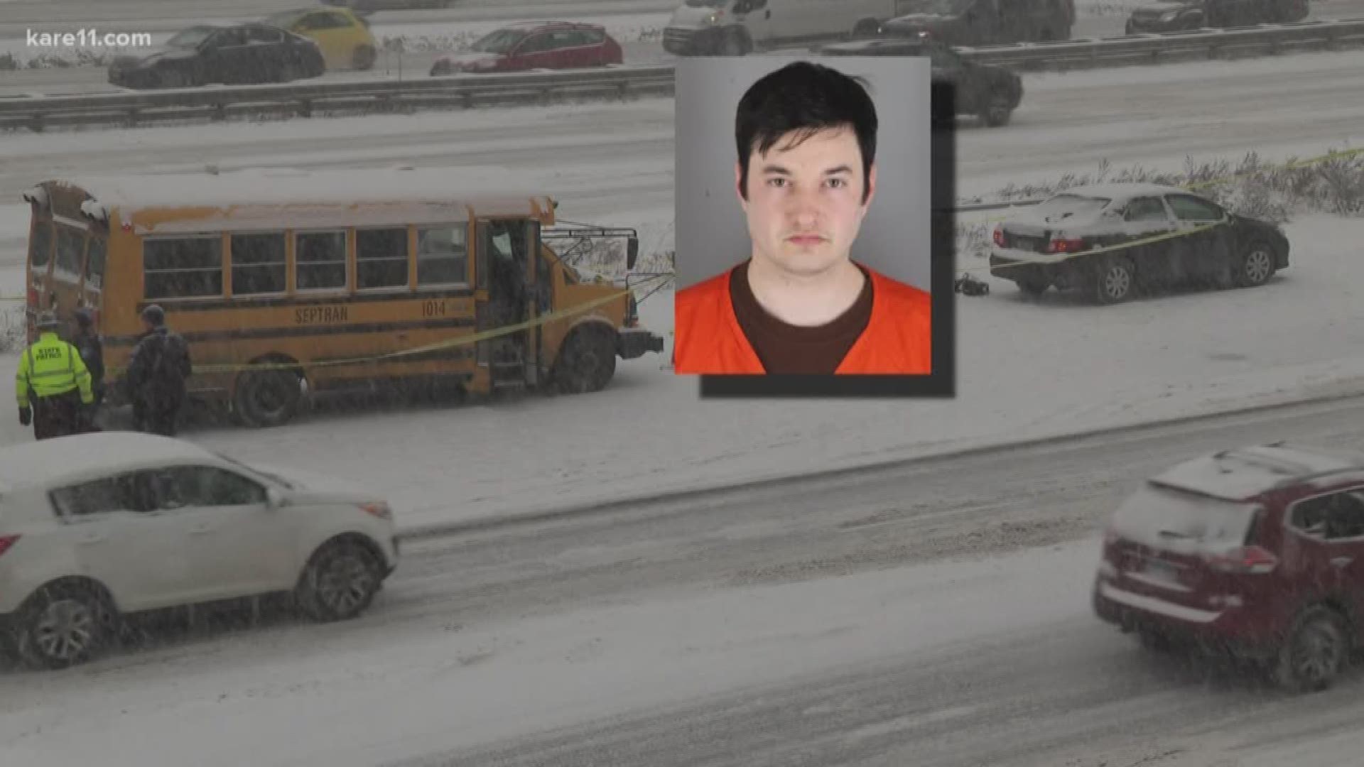 New information in the last half hour - about the man accused of shooting into a Minneapolis school bus - injuring the driver.
According to the Ramsey County attorney's office - Kenneth Lilly was involved in a deadly shooting in St. Paul - in 2015 - that stemmed from an alleged armed robbery.
