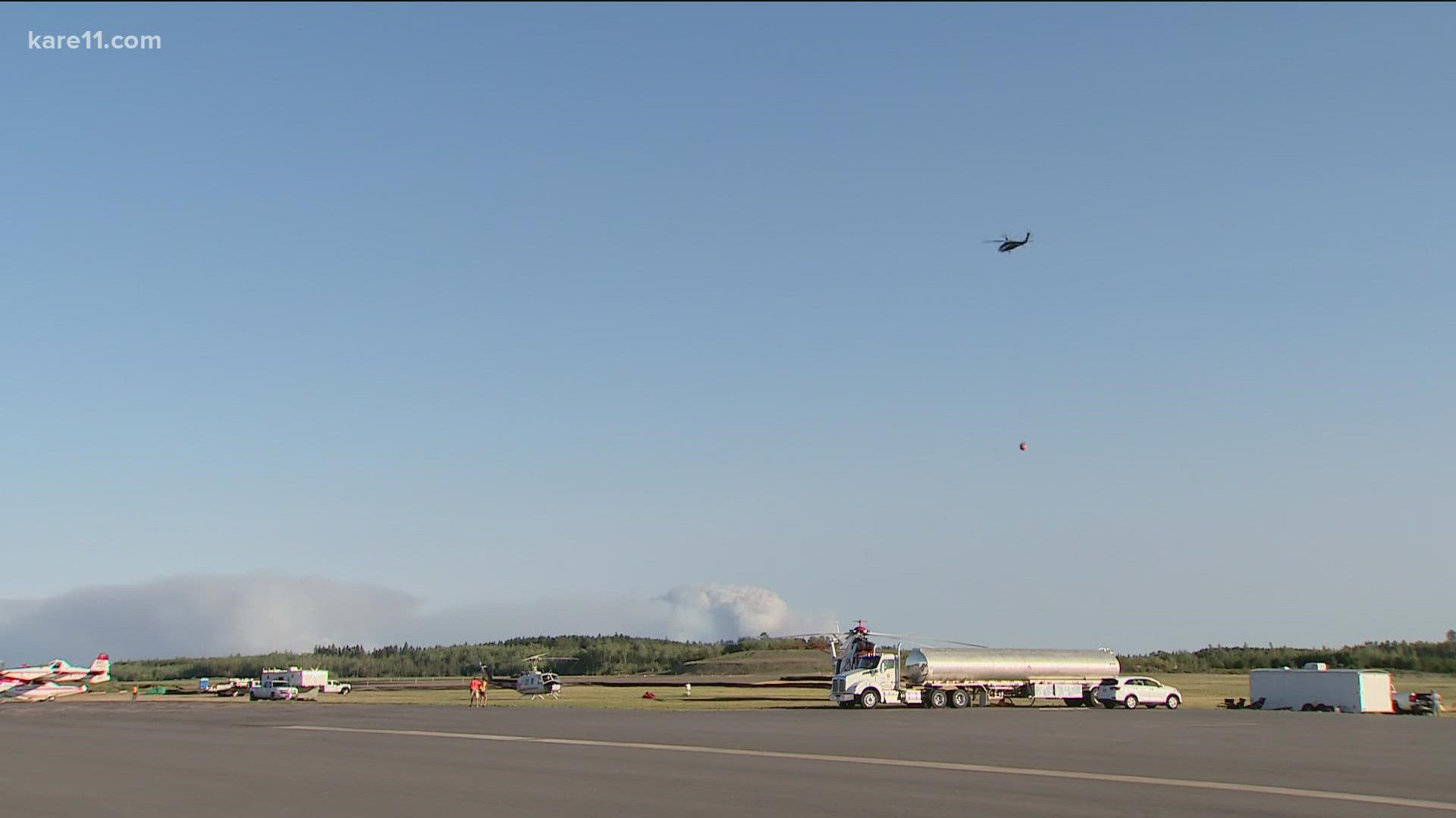 While owners are regrouping, fire crews are taking advantage of favorable weather and taking the offensive against the wildfire