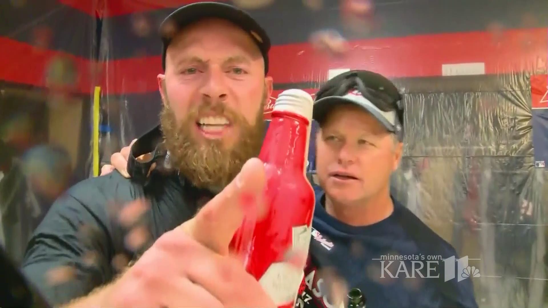 Locker room after game celebrate hi-res stock photography and