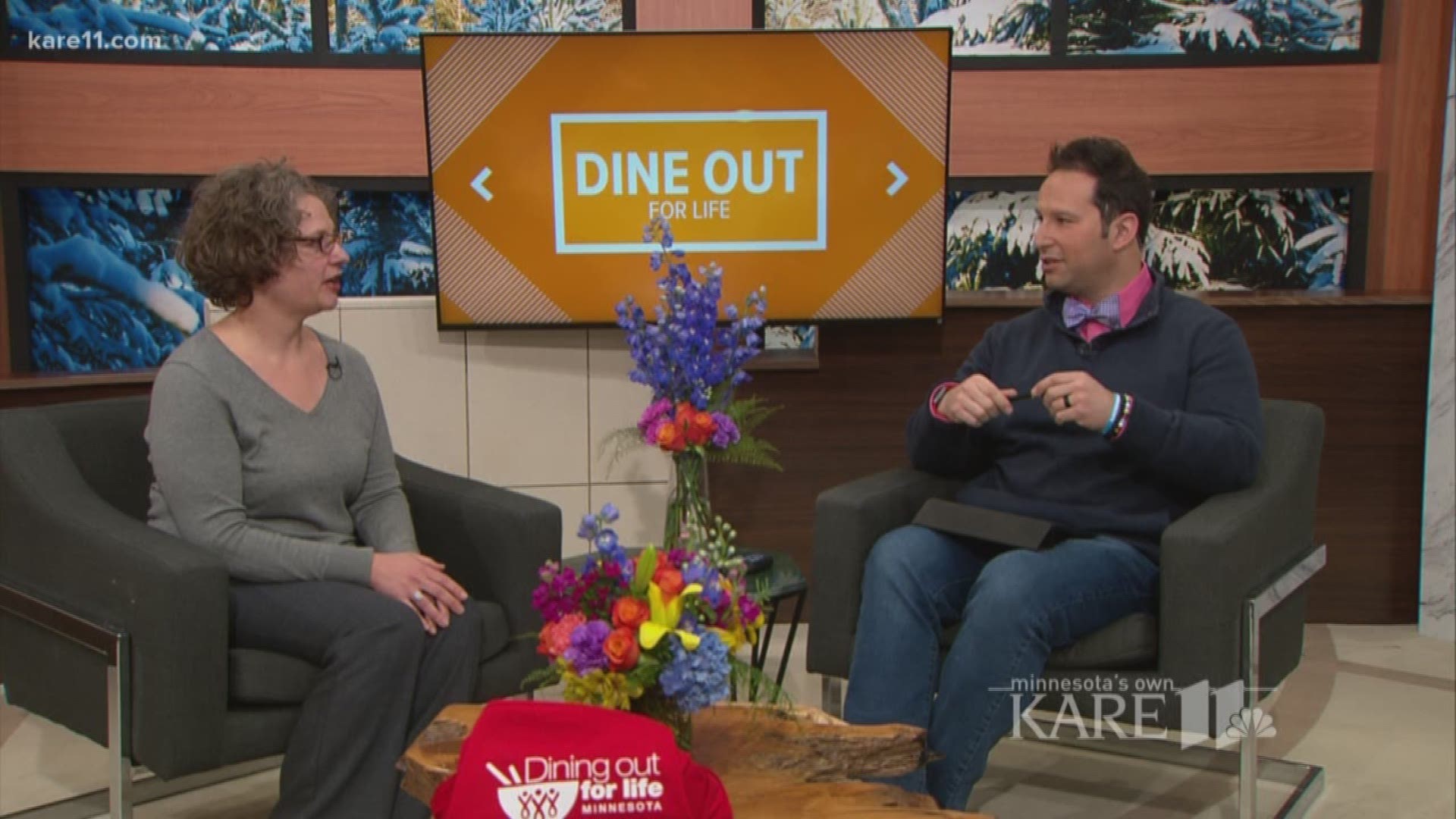 Amy Moser joins Kare 11 to talk about the Aliveness Project mission and their Dining Out For Life event on April 26 which supports community members with HIV. Check out more at diningoutforlife.mn.org.