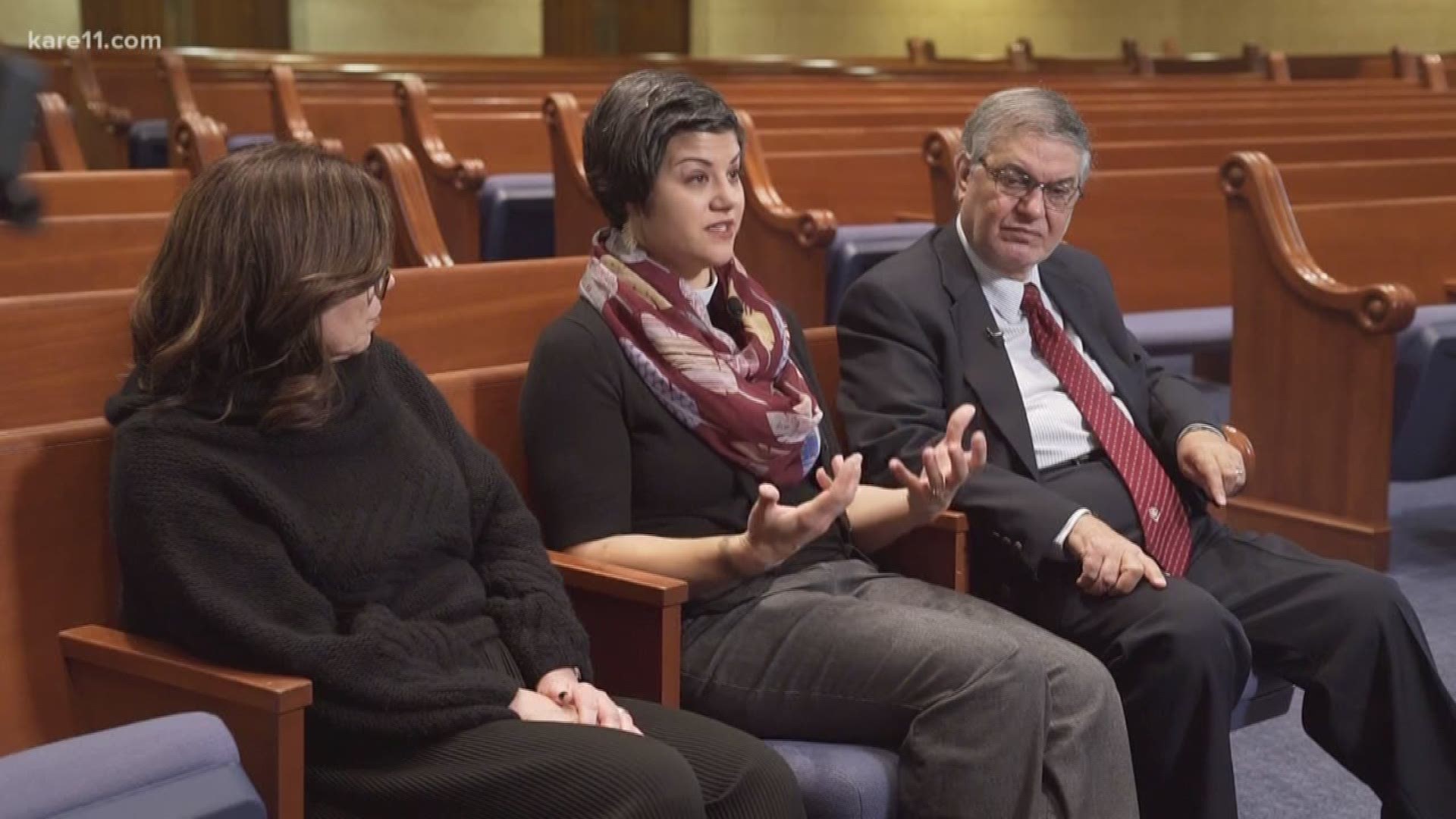 KARE 11's Jana Shortal sat down with Rabbi Marcia Zimmerman, Pastor Emmy Kegler and Imam Dr. Hamdy El-Sawaf Monday afternoon to ask, how do we all keep the faith, in this time so filled with hate? https://kare11.tv/2yCYfkw