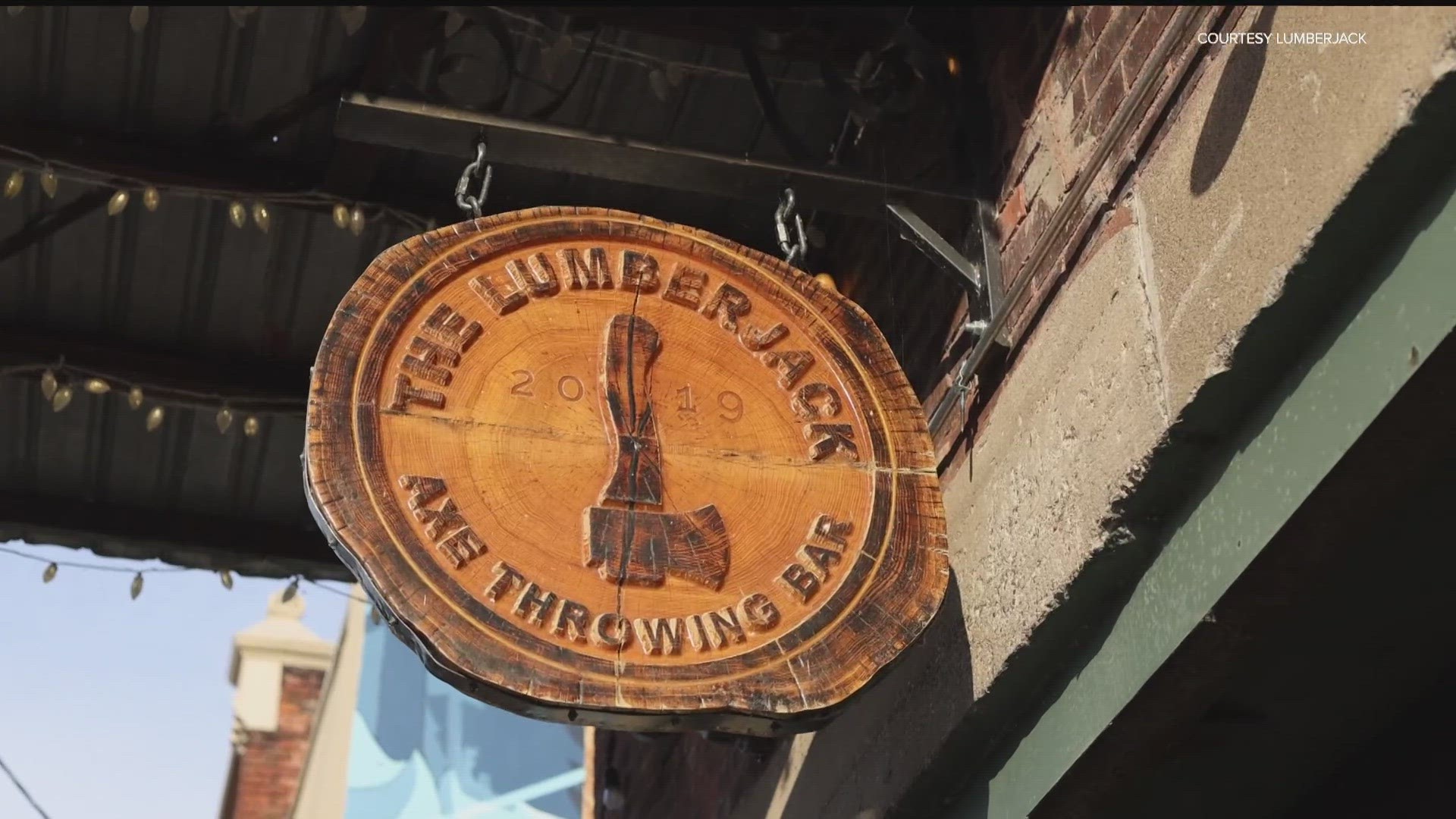 The Lumberjack is not your typical axe-throwing bar.
